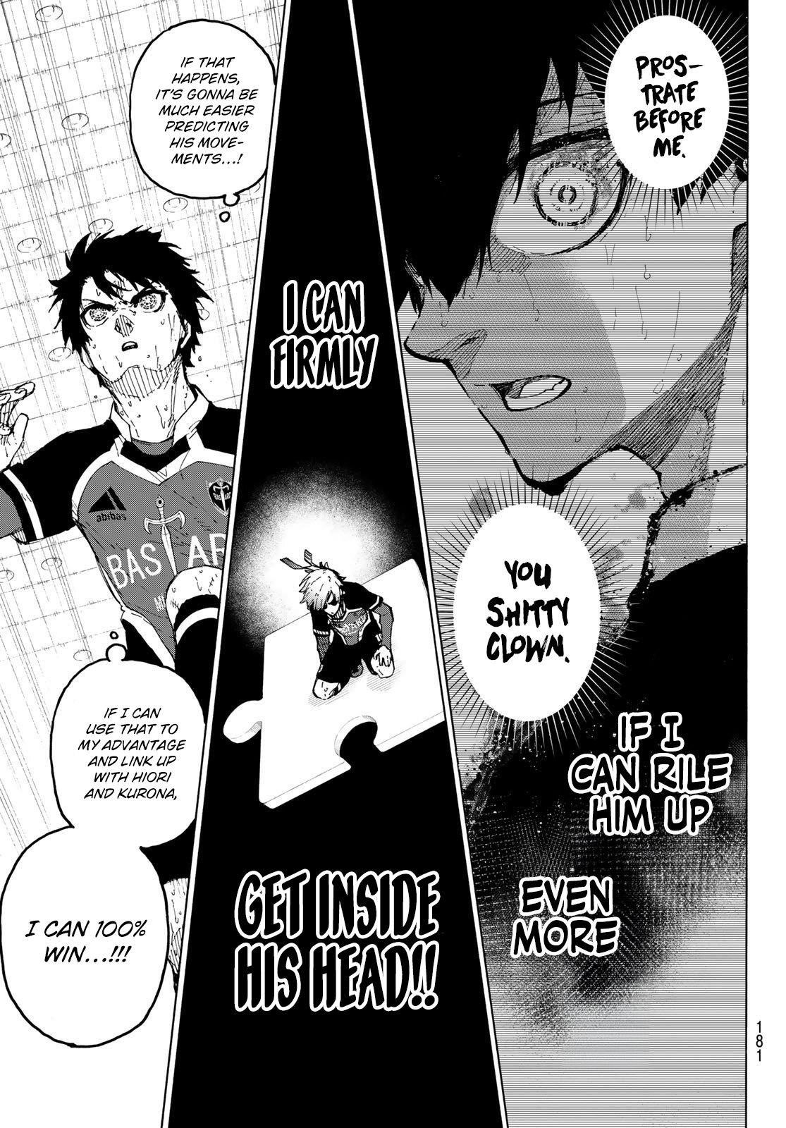 Blue Lock Chapter 262 - Page 3 in English
