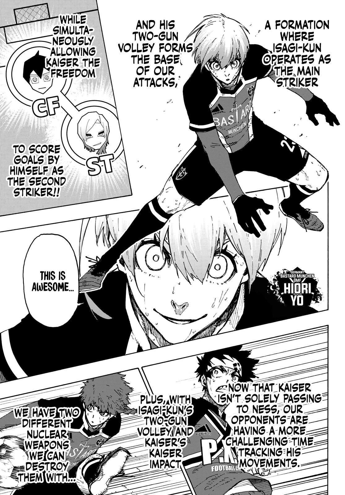 Blue Lock Chapter 263 - Page 17 in English