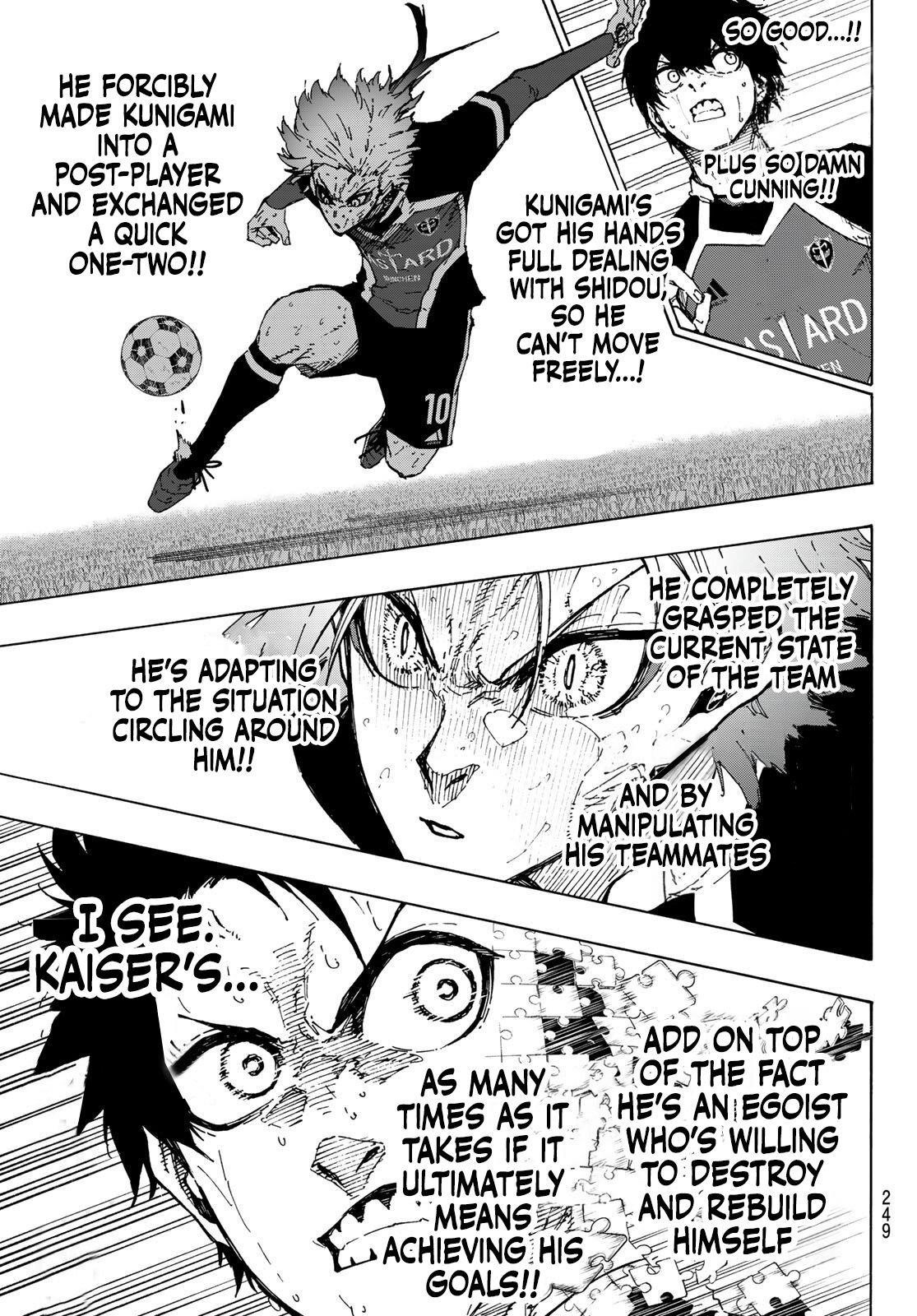 Blue Lock Chapter 264 - Page 13 in English