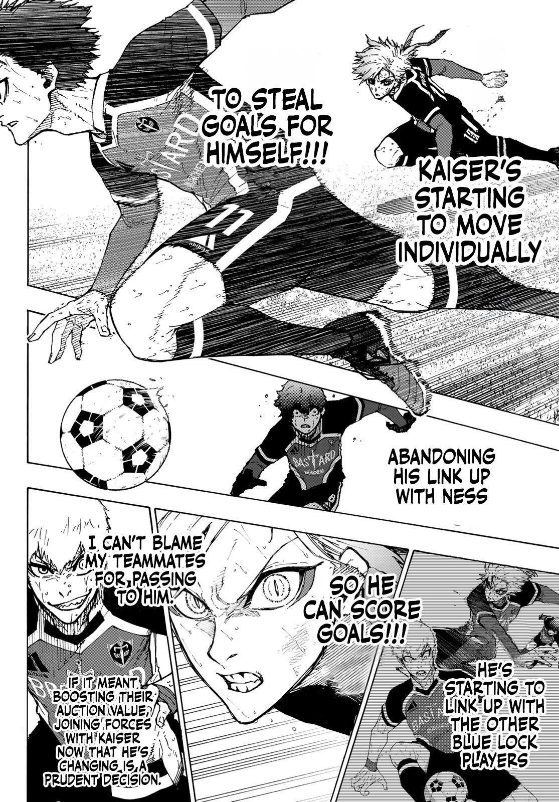 Blue Lock Chapter 264 - Page 6 in English
