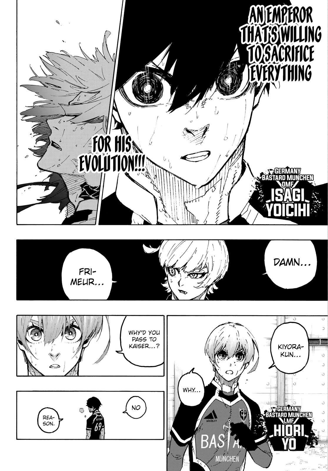 Blue Lock Chapter 267 - Page 3 in English