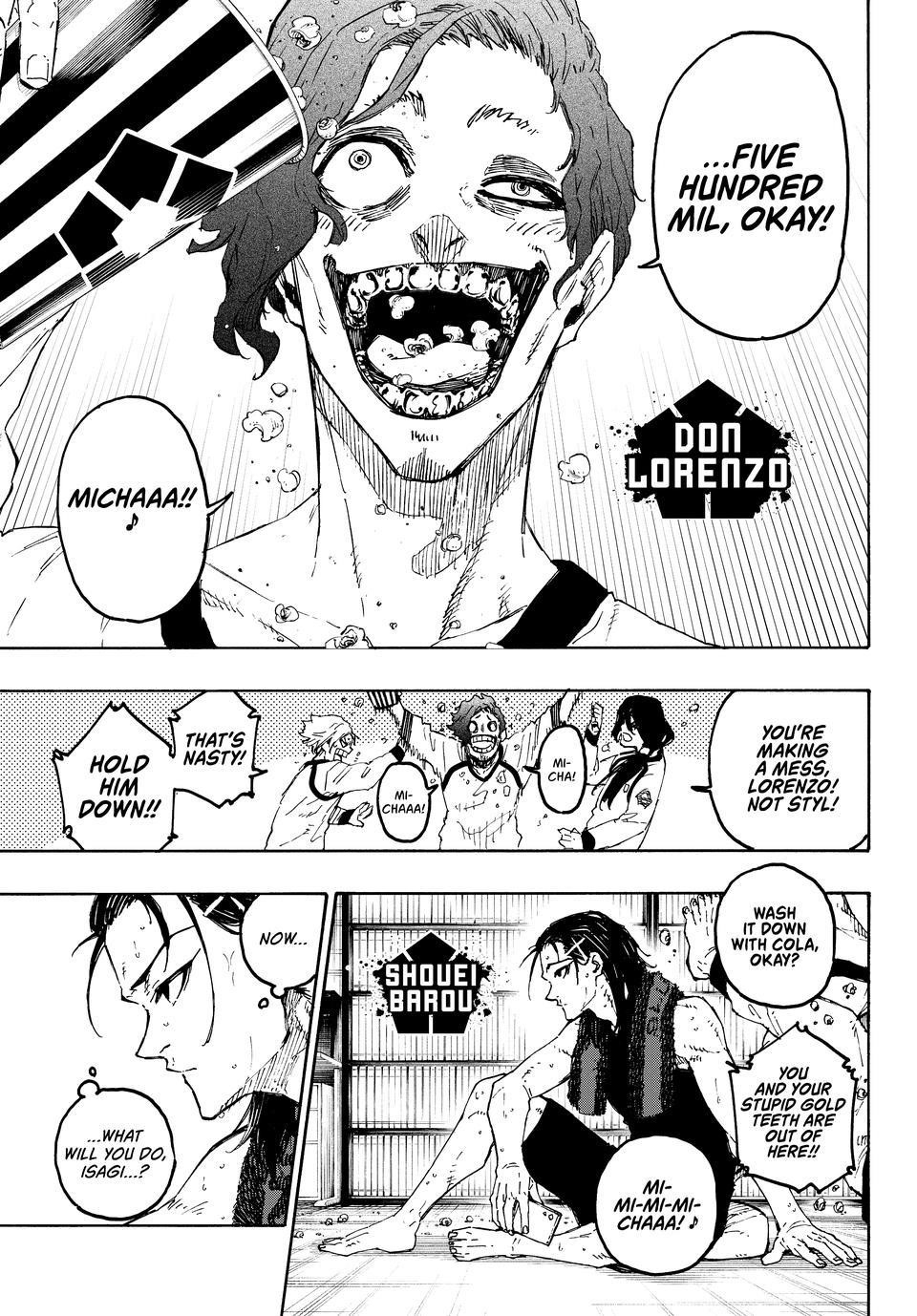 Blue Lock Chapter 268 - Page 3 in English