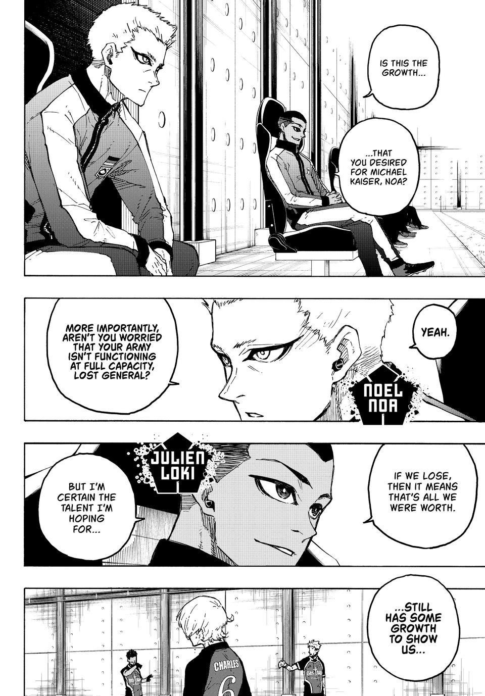 Blue Lock Chapter 268 - Page 4 in English