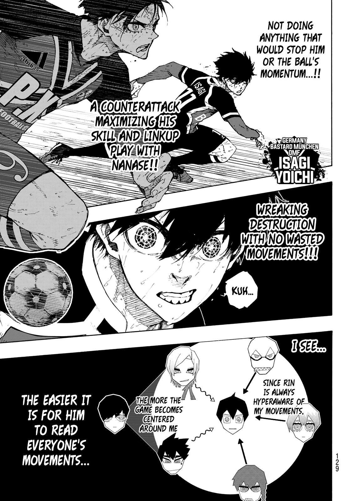 Blue Lock Chapter 270 - Page 7 in English