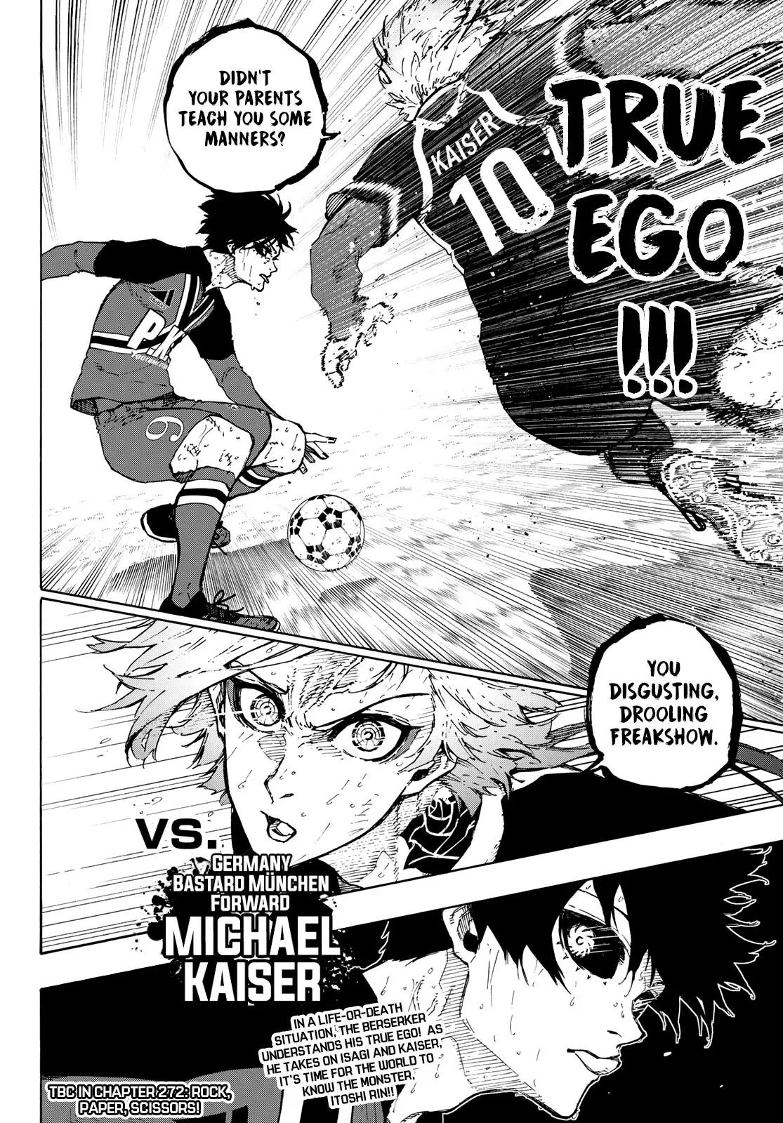 Blue Lock Chapter 271 - Page 19 in English