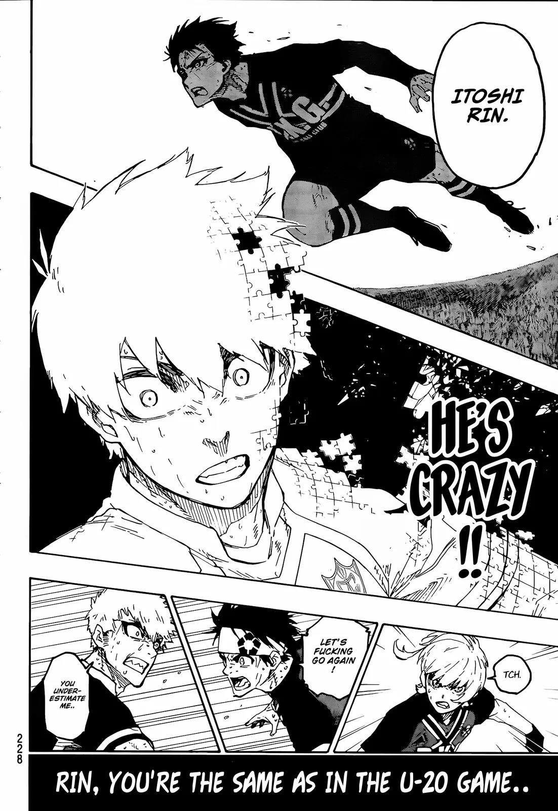 Blue Lock Chapter 273 - Page 13 in English