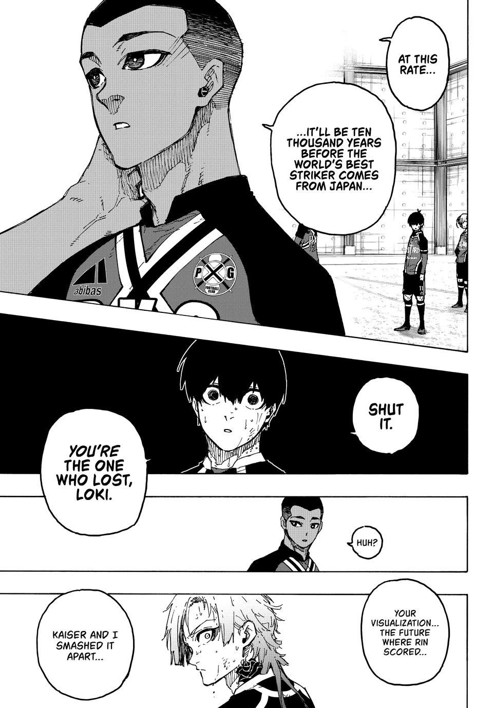 Blue Lock Chapter 284 - Page 11 in English