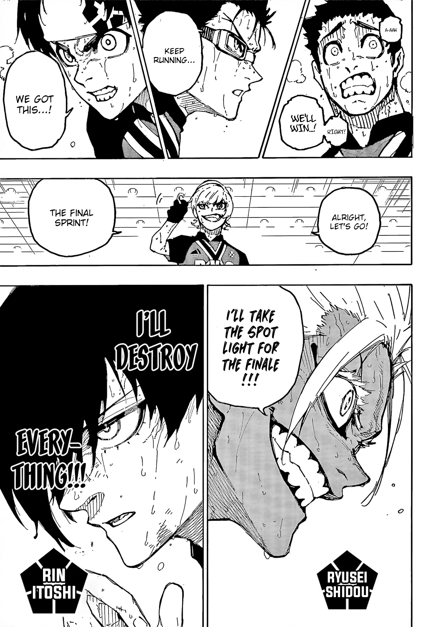 Blue Lock Chapter 285 - Page 12 in English