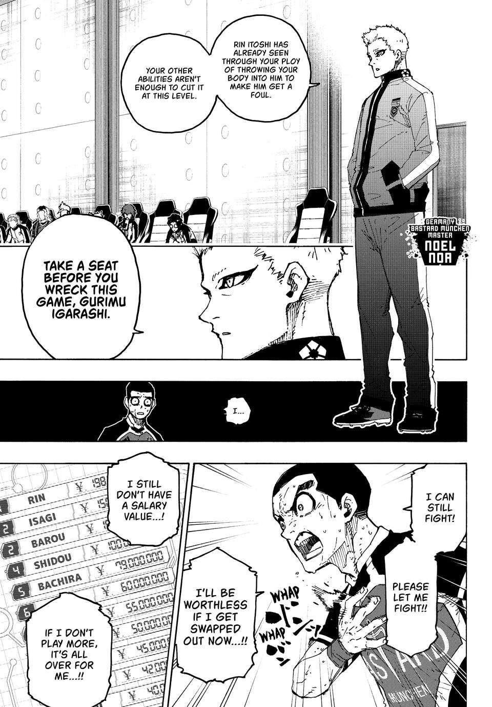 Blue Lock Chapter 287 - Page 16 in English