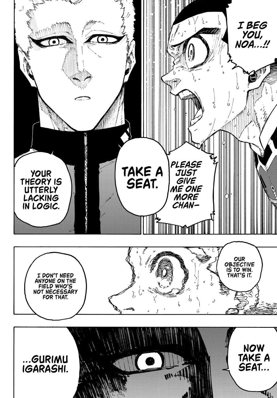 Blue Lock Chapter 287 - Page 17 in English