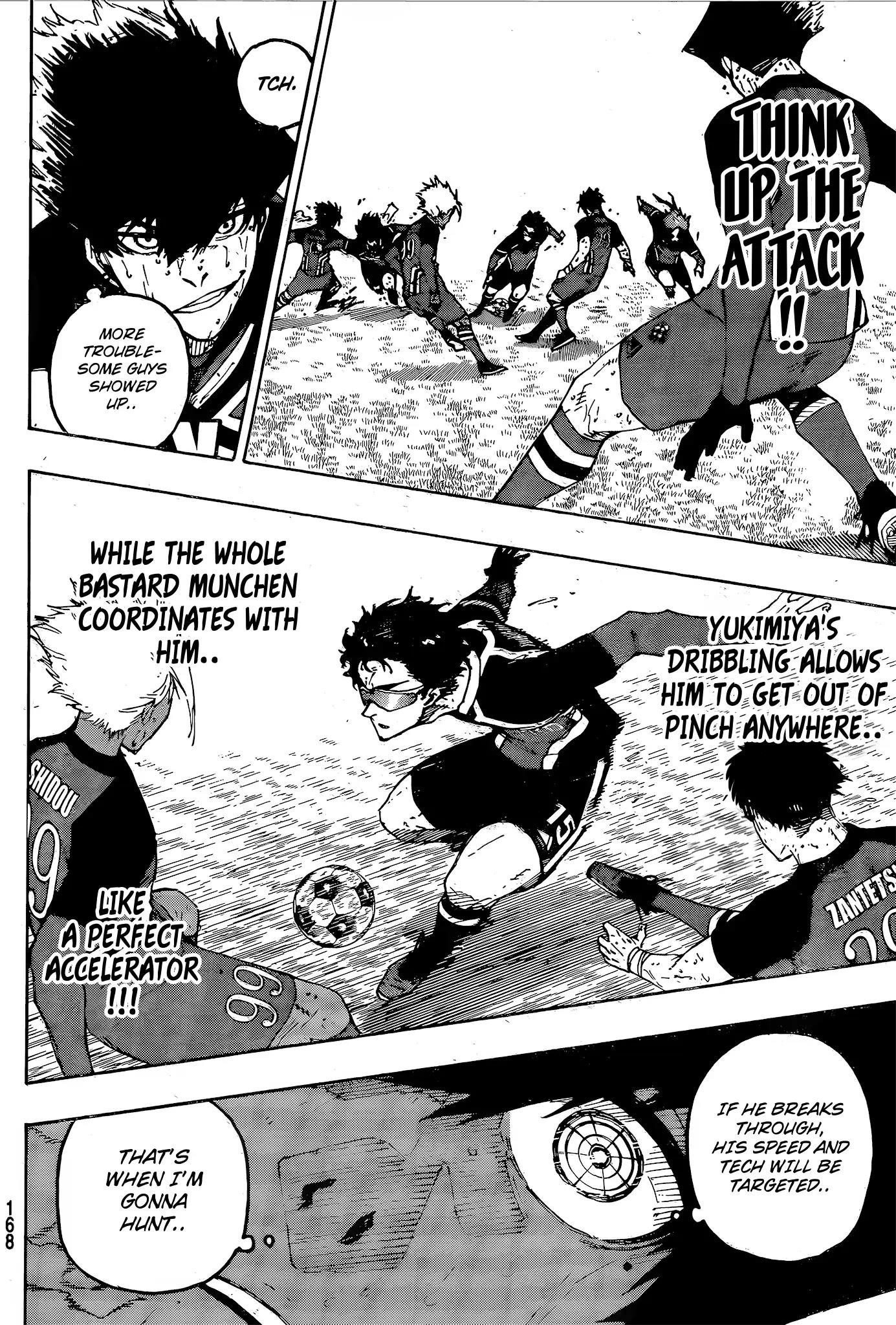 Blue Lock Chapter 288 - Page 6 in English