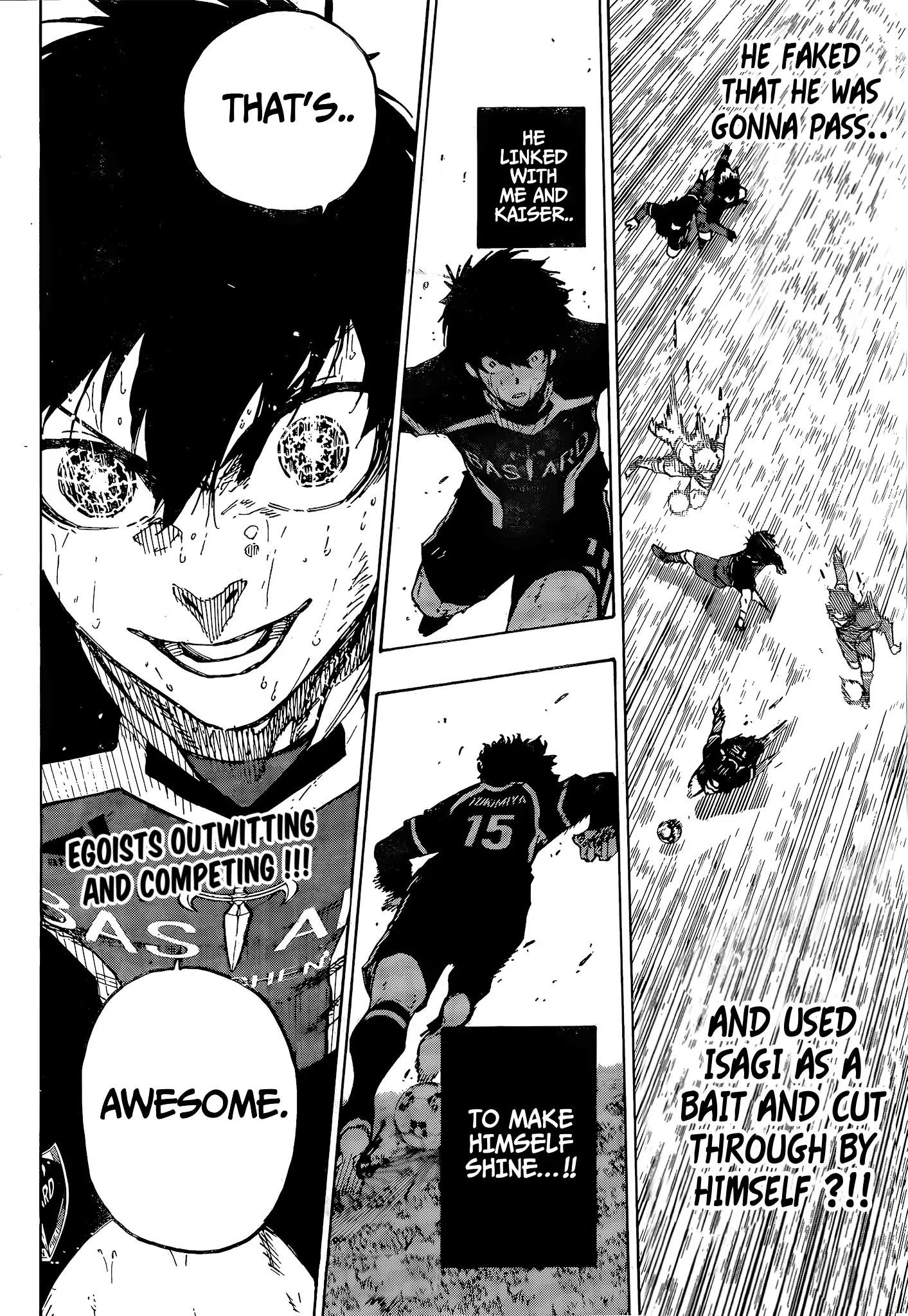 Blue Lock Chapter 288 - Page 8 in English
