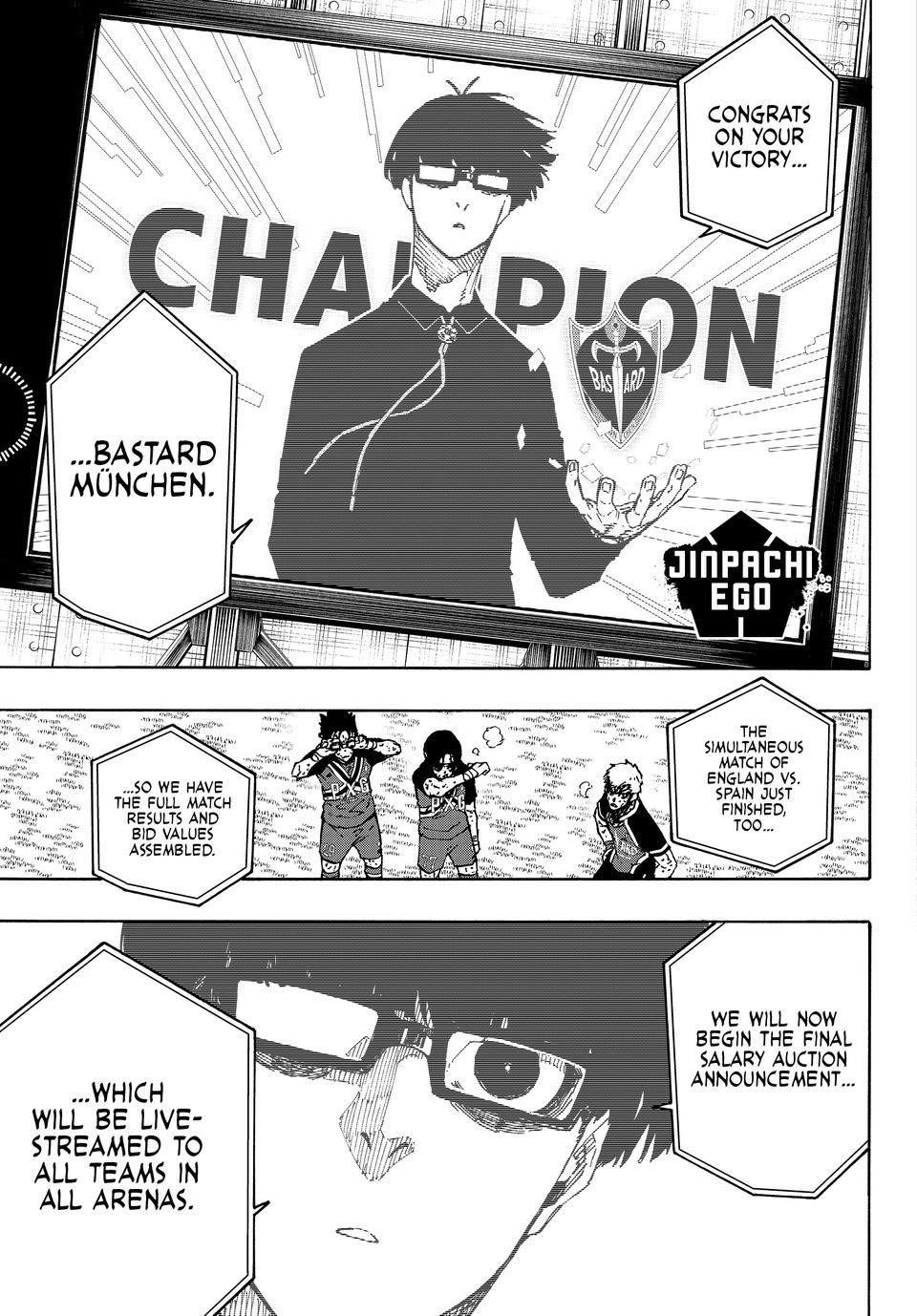 Blue Lock Chapter 295 - Page 9 in English