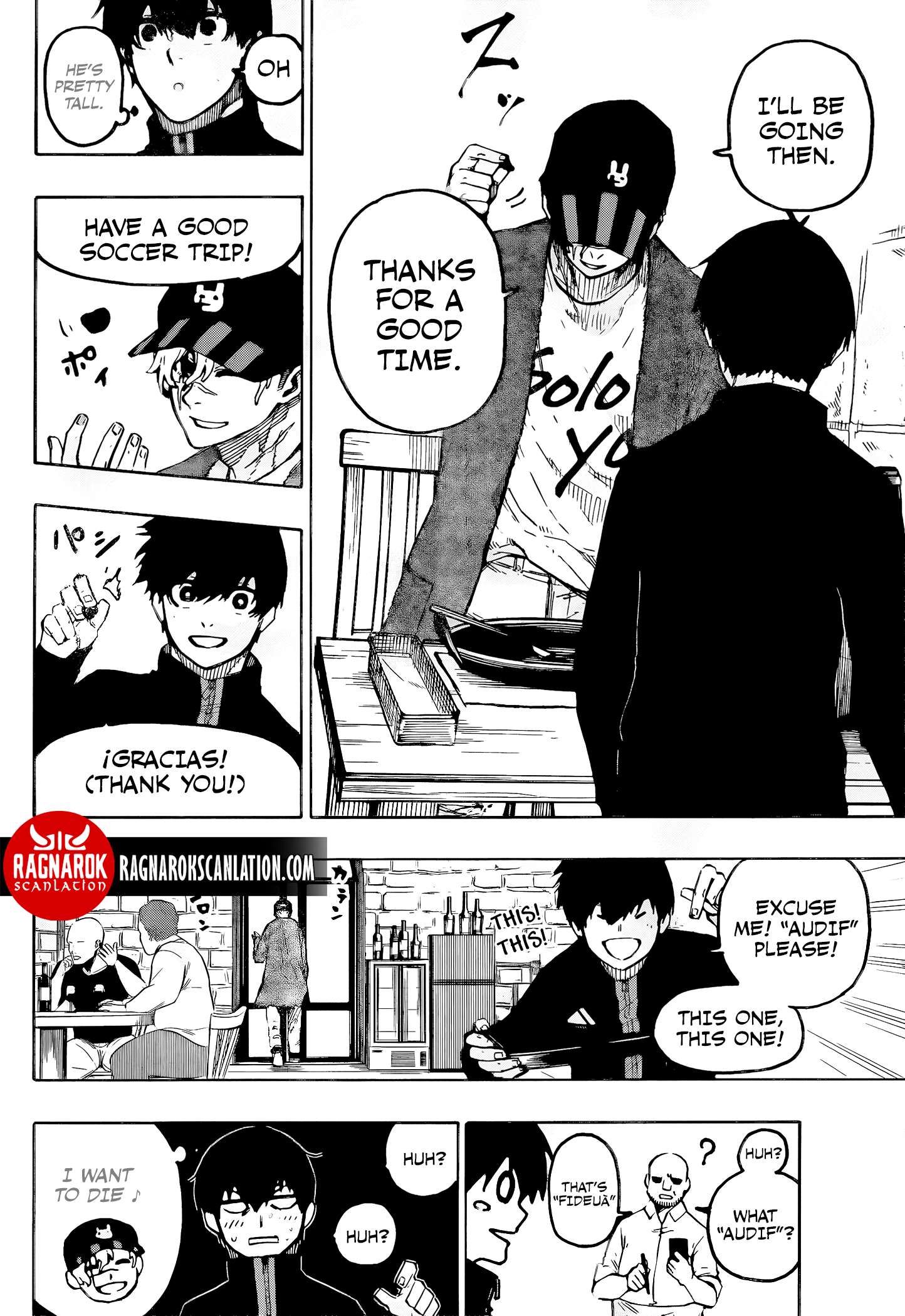 Blue Lock Chapter 307 - Page 13 in English