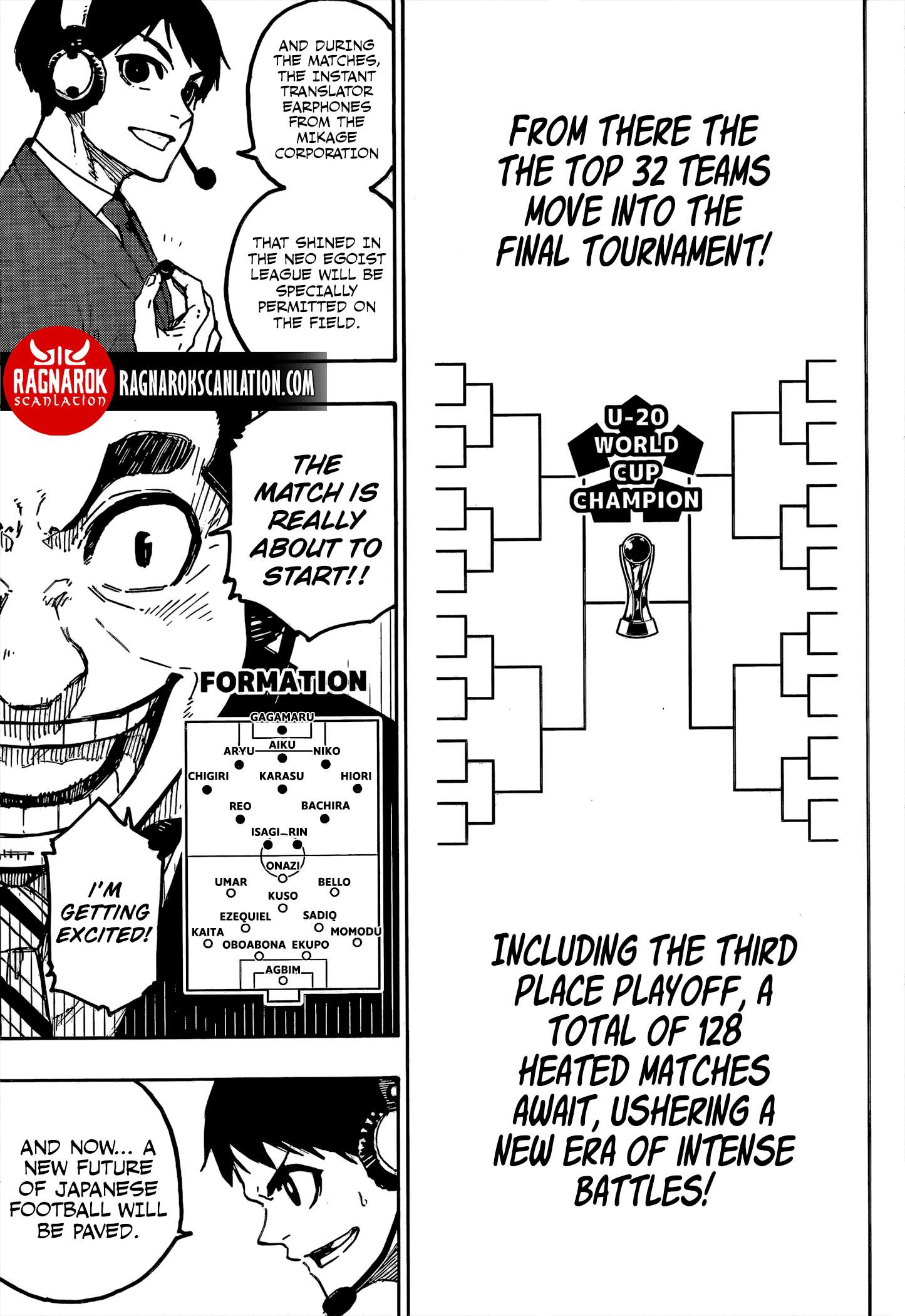 Blue Lock Chapter 313 - Page 4 in English
