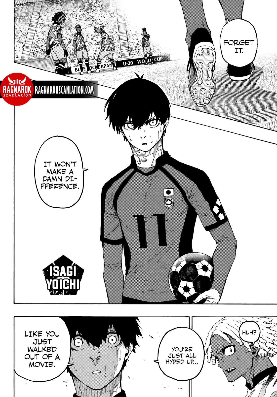 Blue Lock Chapter 321 - Page 12 in English
