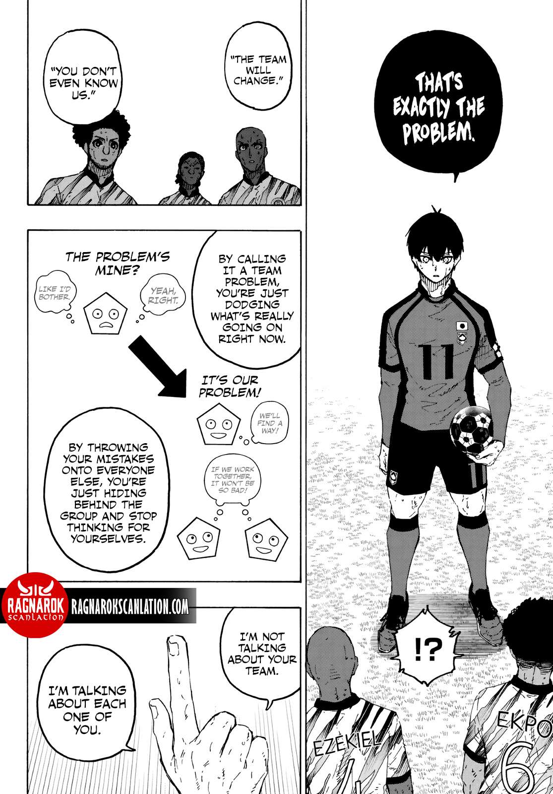 Blue Lock Chapter 321 - Page 14 in English