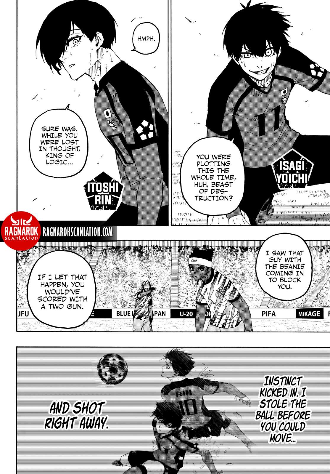 Blue Lock Chapter 321 - Page 3 in English