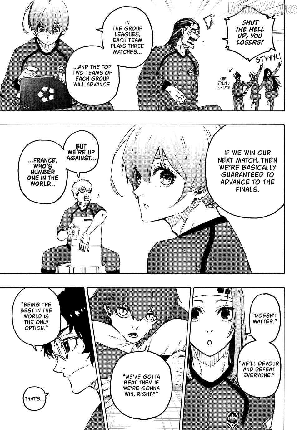 Blue Lock Chapter 329 - Page 9 in English
