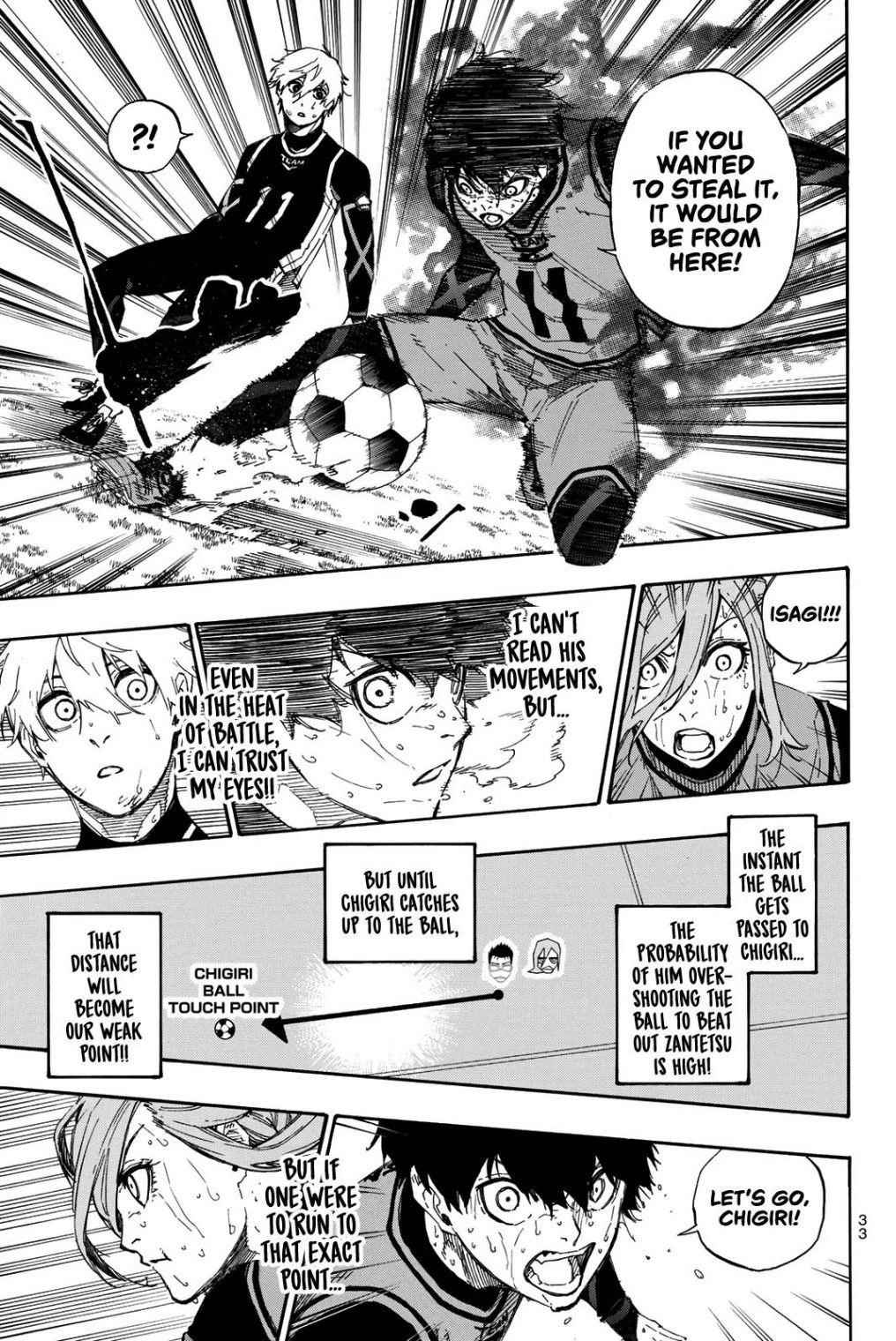Blue Lock Chapter 33 - Page 12 in English