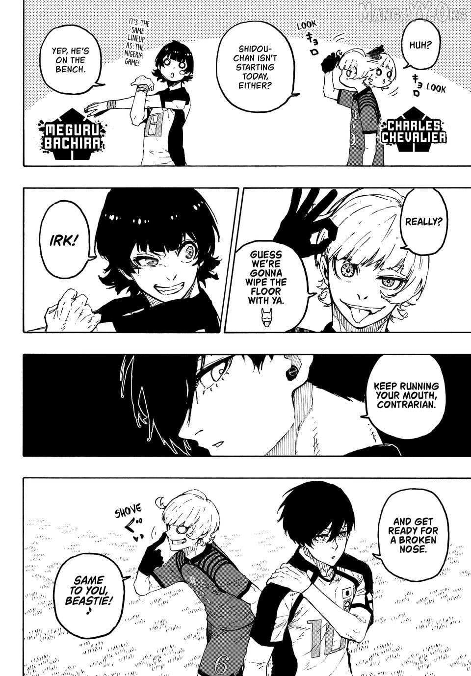 Blue Lock Chapter 330 - Page 6 in English