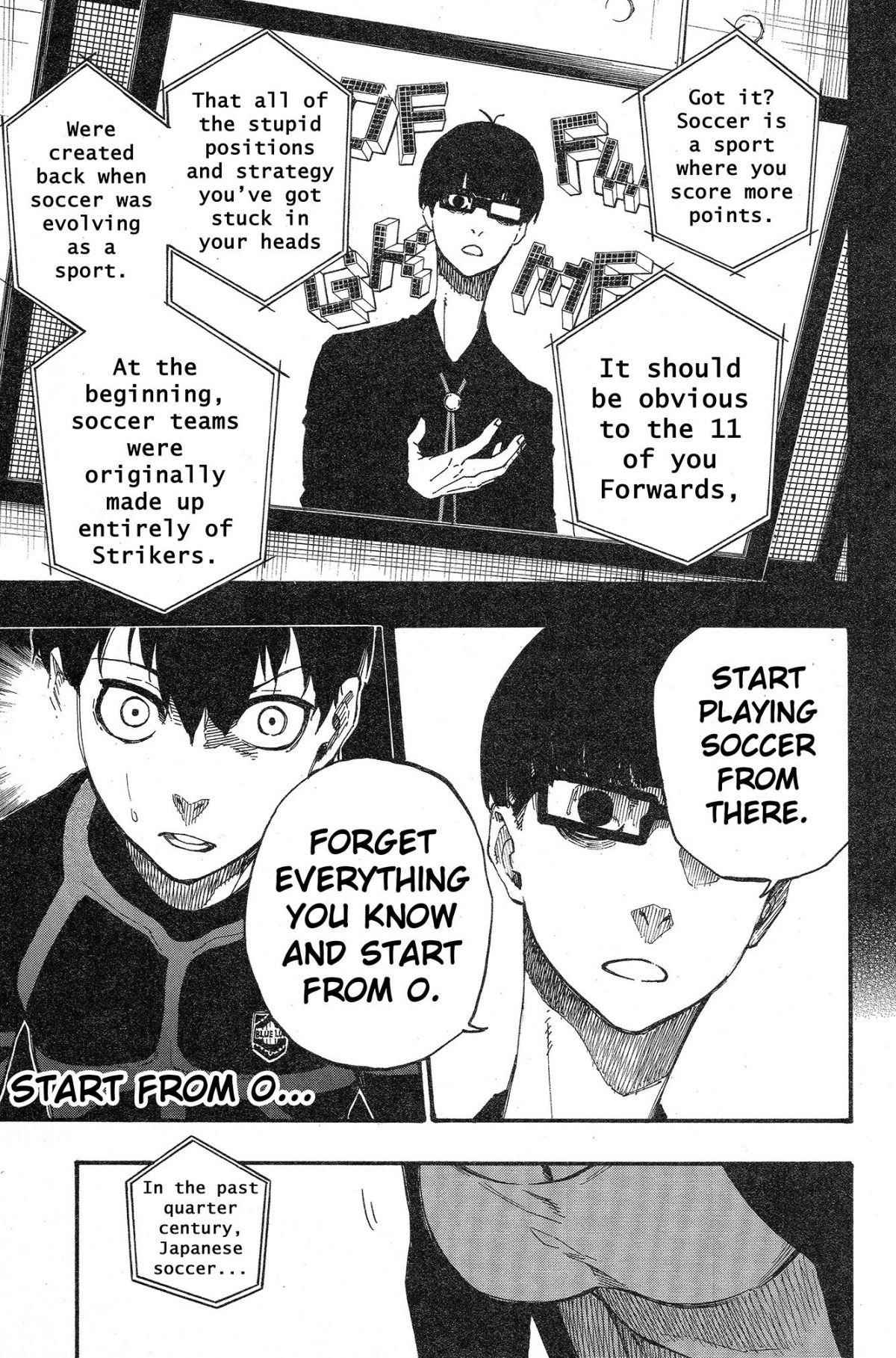Blue Lock Chapter 4 - Page 12 in English
