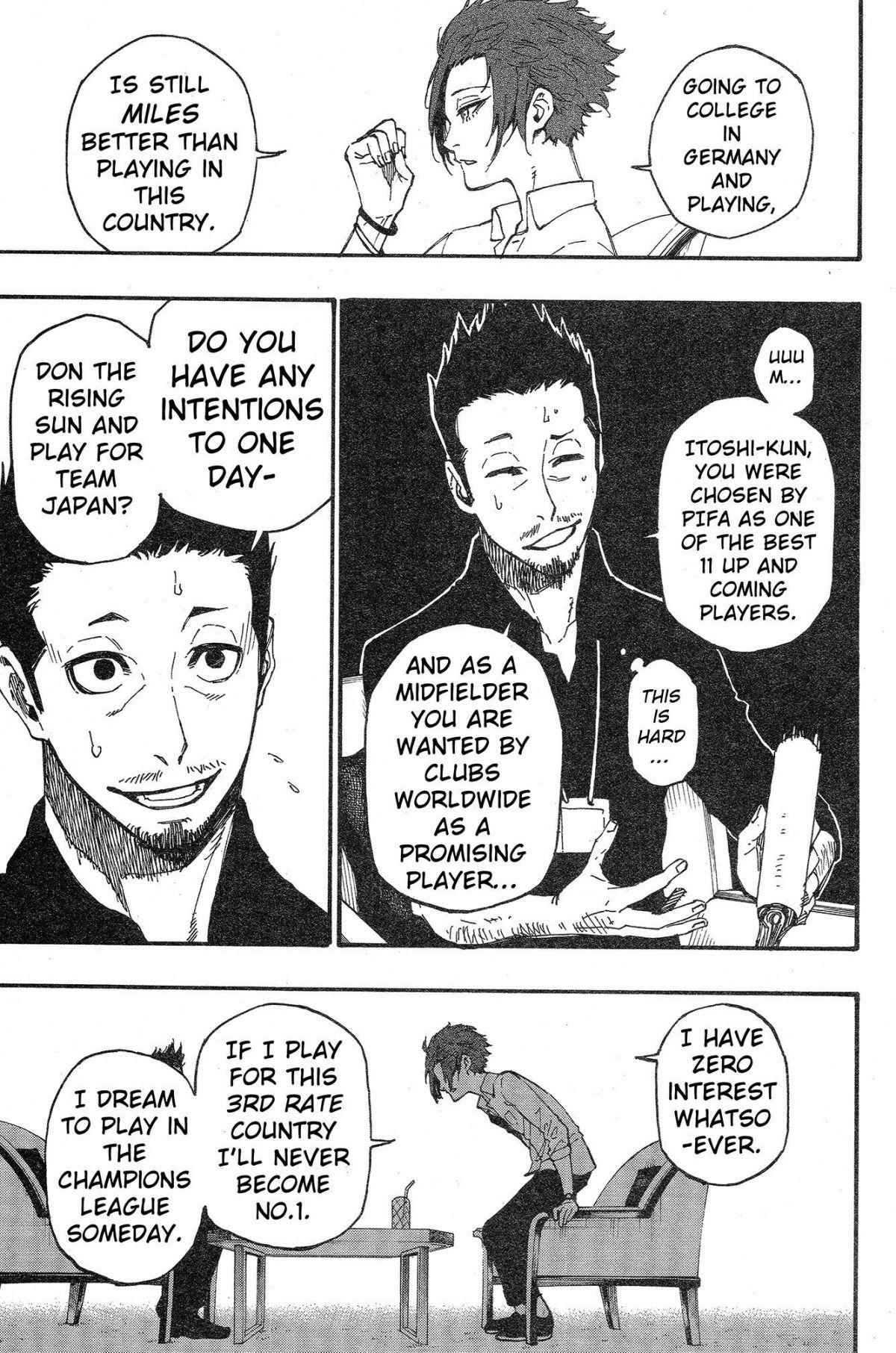 Blue Lock Chapter 4 - Page 4 in English
