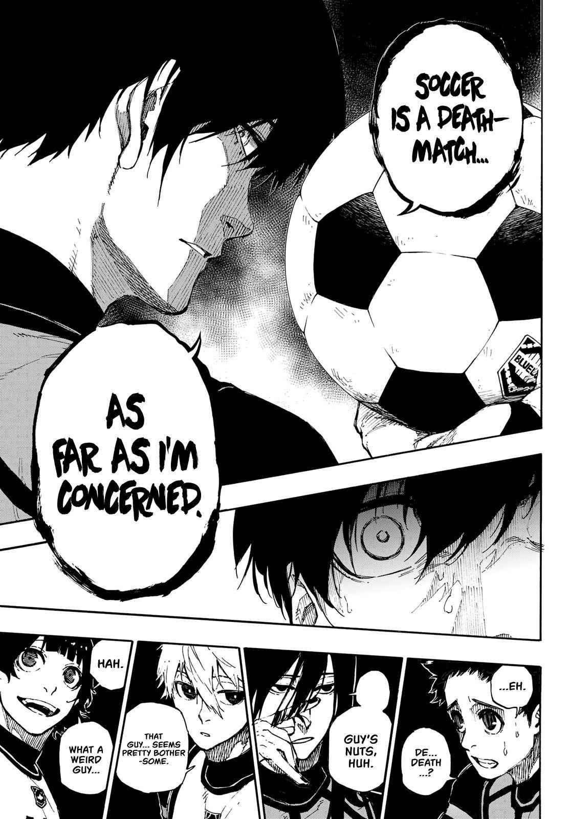 Blue Lock Chapter 45 - Page 17 in English