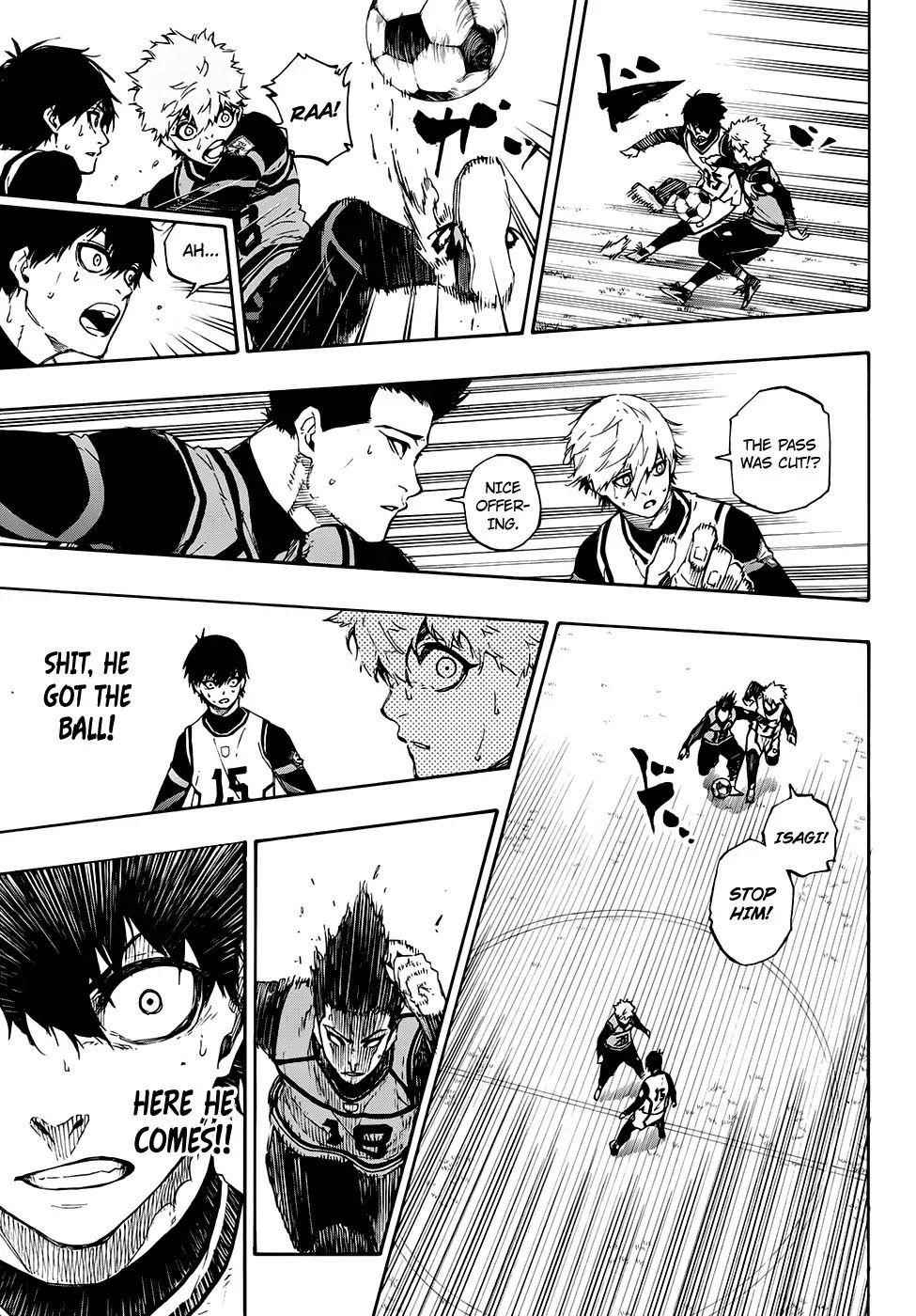 Blue Lock Chapter 52 - Page 13 in English