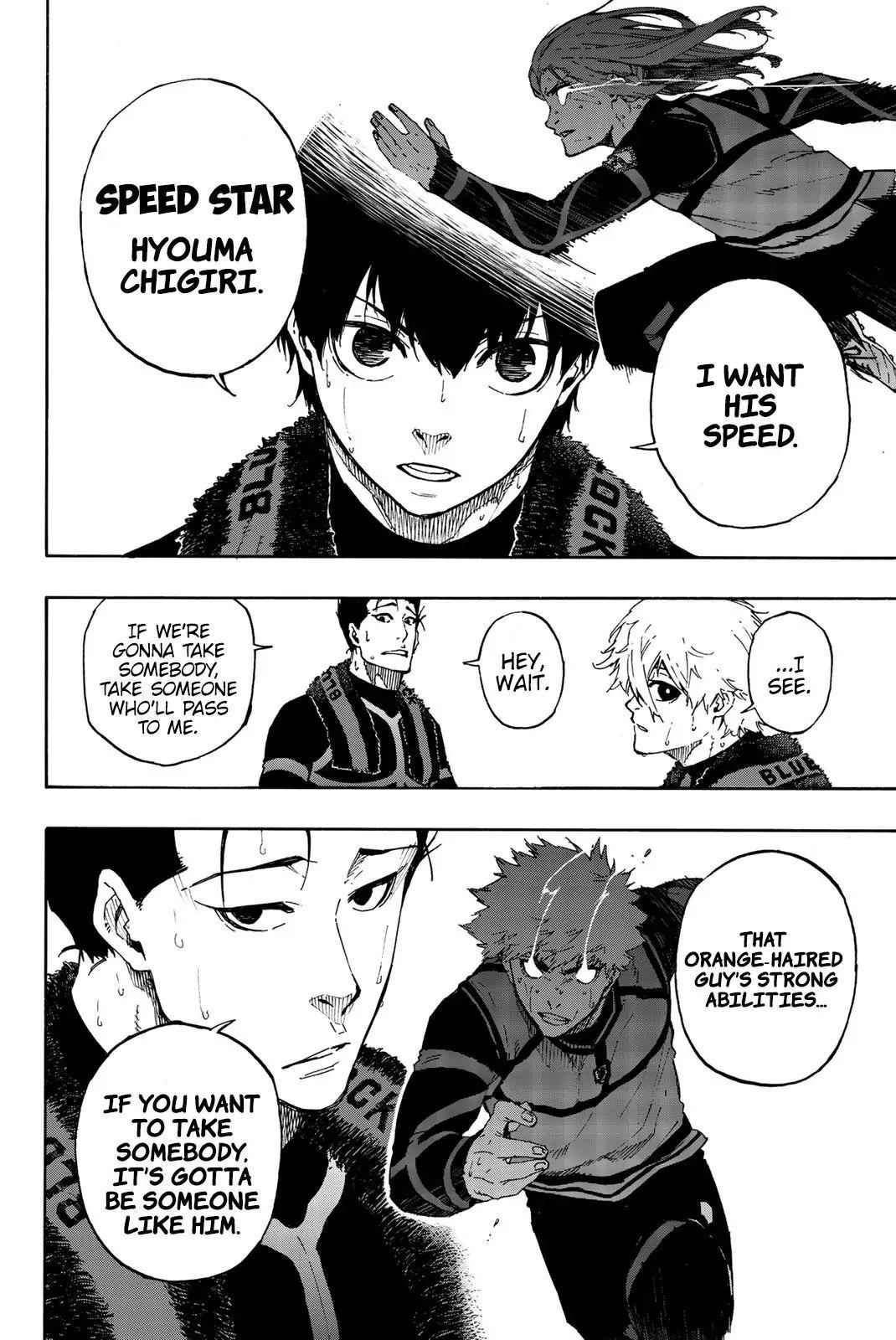 Blue Lock Chapter 58 - Page 6 in English
