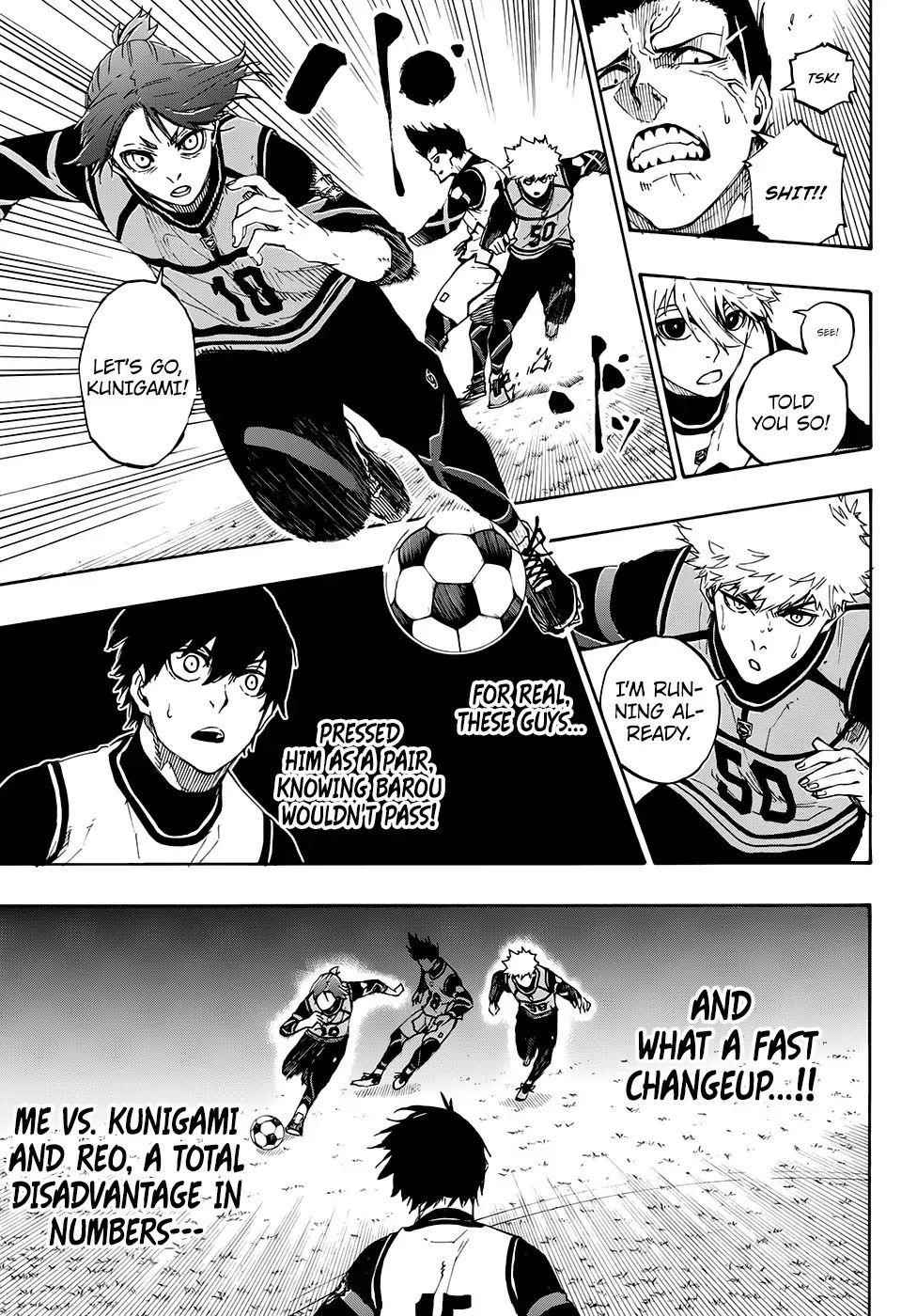 Blue Lock Chapter 59 - Page 12 in English