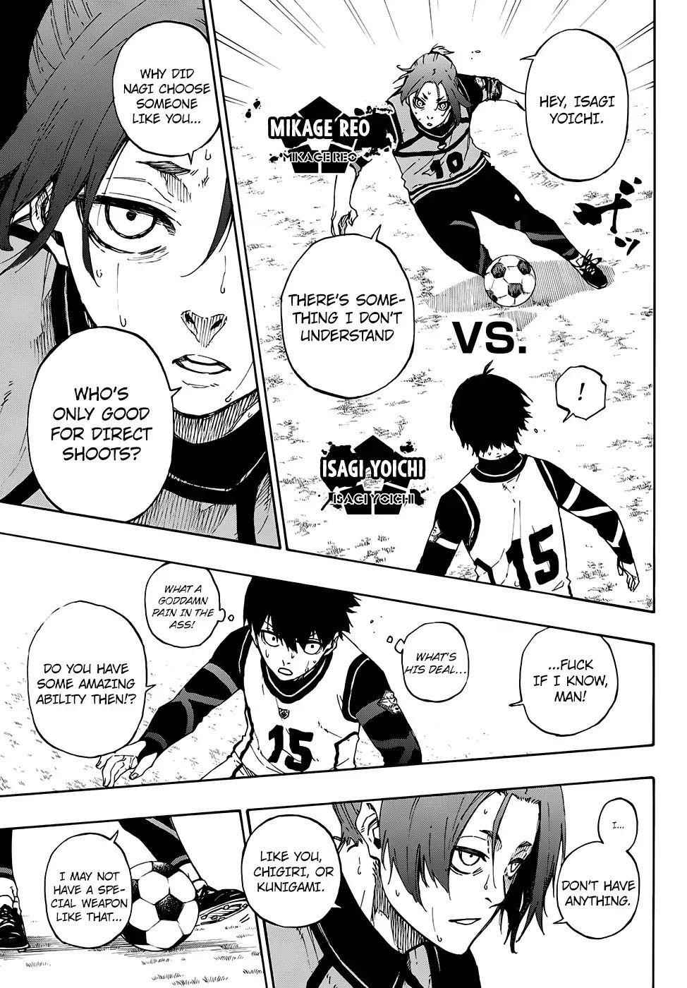 Blue Lock Chapter 61 - Page 9 in English