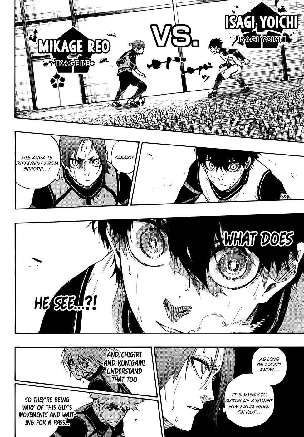 Blue Lock Chapter 63 - Page 6 in English