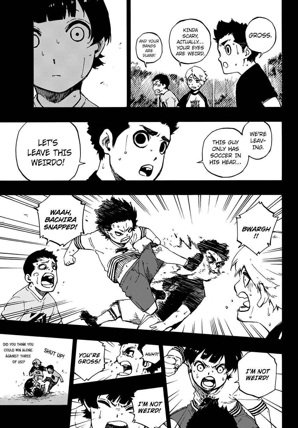 Blue Lock Chapter 70 - Page 7 in English