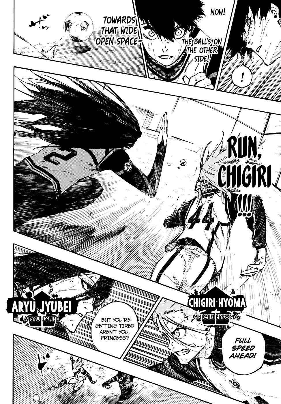 Blue Lock Chapter 81 - Page 12 in English