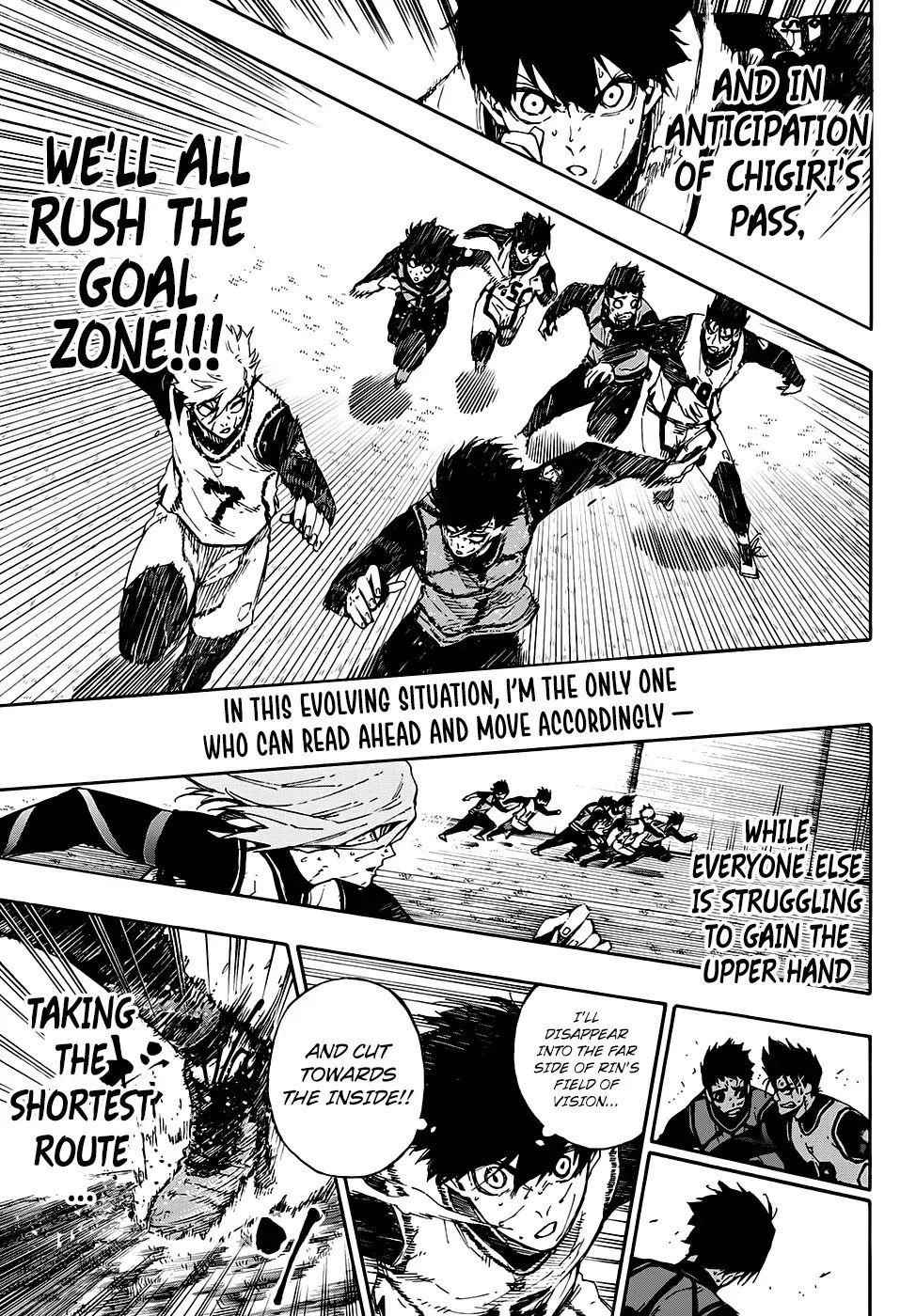 Blue Lock Chapter 81 - Page 13 in English