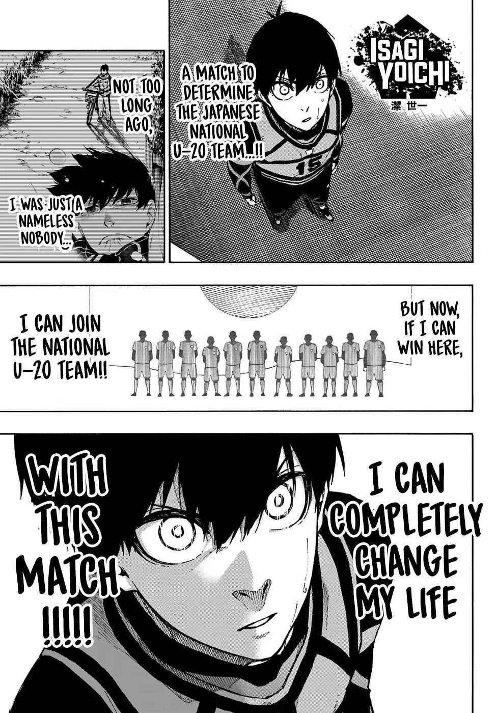 Blue Lock Chapter 95 - Page 3 in English