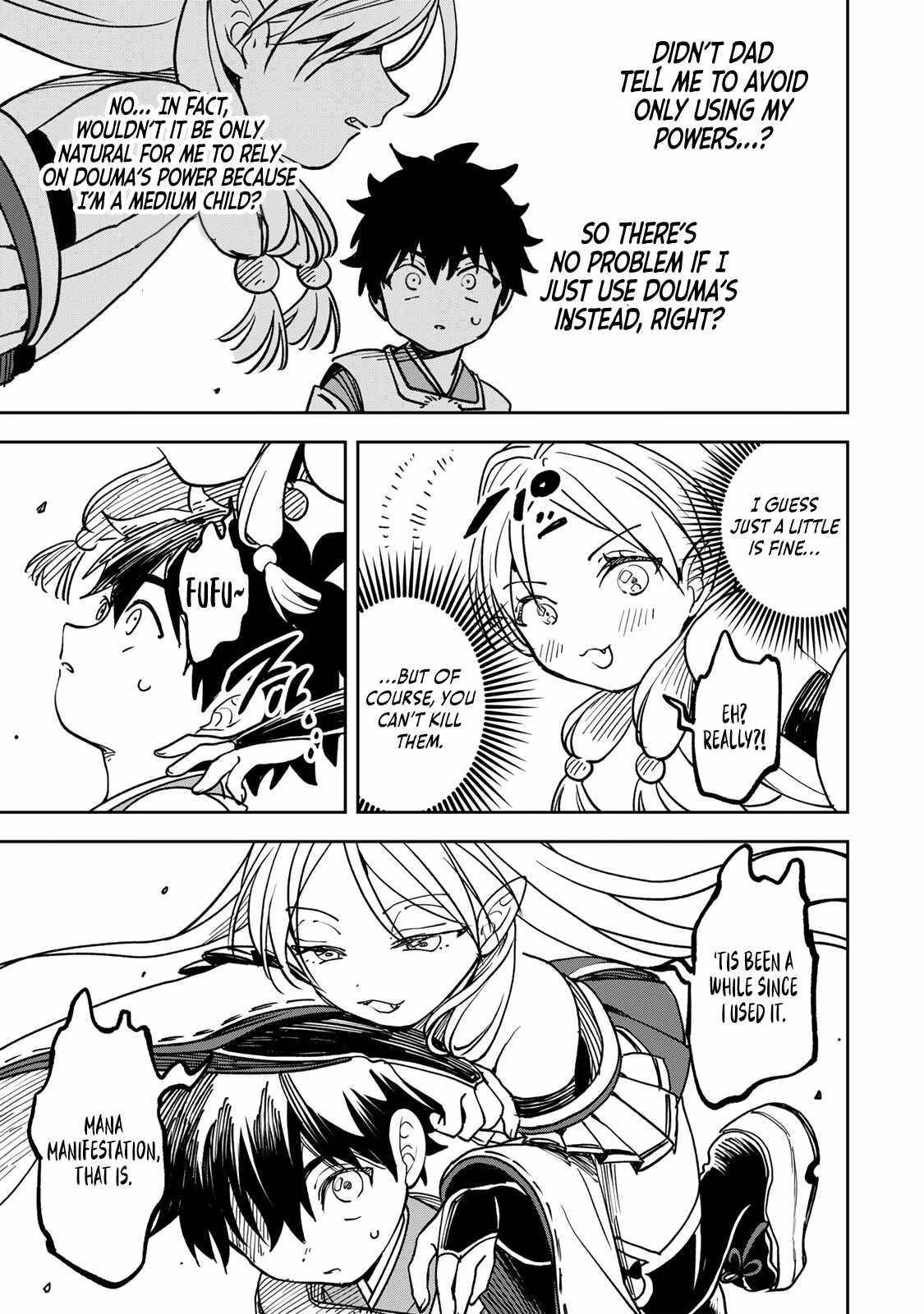 I’ve Been Mentally Fighting Against The Strongest Evil Spirit Ever Since Birth (Insane Advantage), So My Magic Power Ended Up Going Over The Measurable Limit ~The Possessed Child’s Modest Path to Supremacy~ Chapter 7 - Page 11 in English