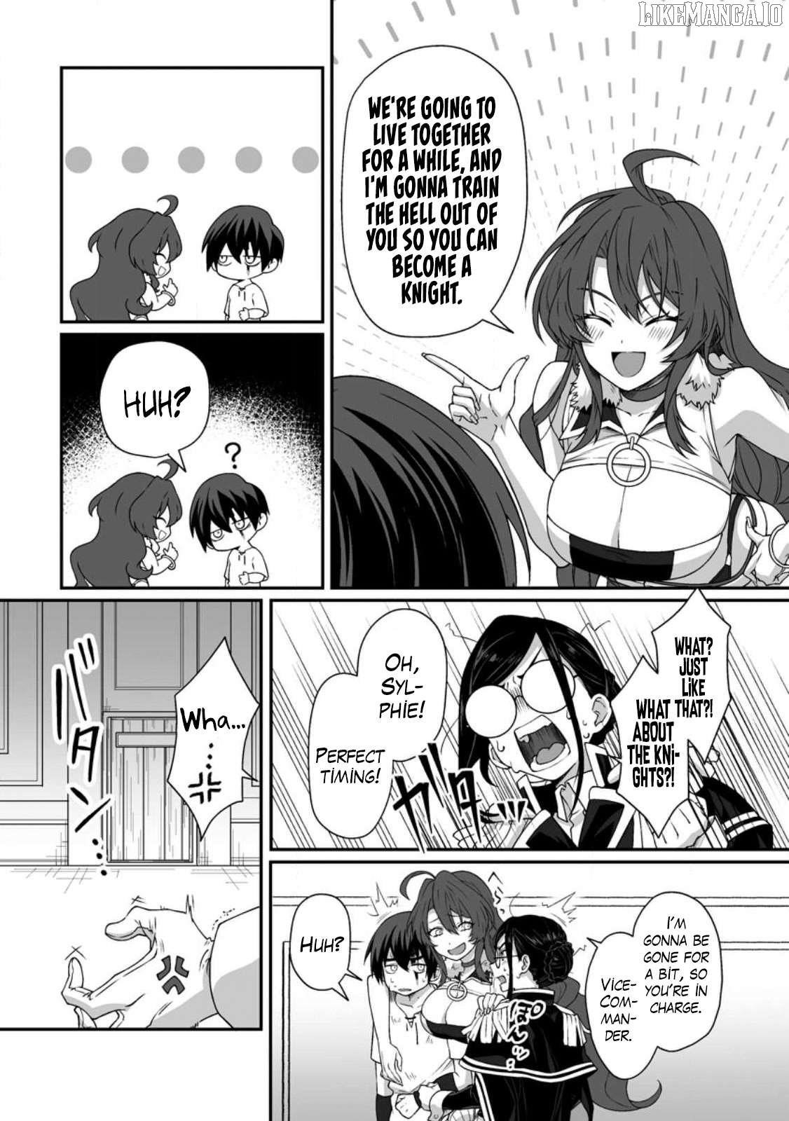 I, the Only Male Knight in a Chastity-Reversed World, Entered the Female Knight Academy and Was Treated as a Hero for Some Reason: Unrivaled in the Harem with My Unequaled Skills Chapter 1 - Page 23 in English