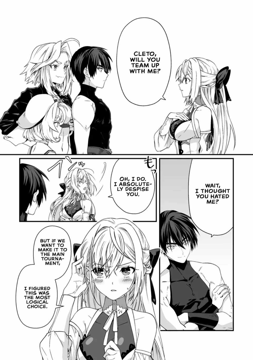 I, the Only Male Knight in a Chastity-Reversed World, Entered the Female Knight Academy and Was Treated as a Hero for Some Reason: Unrivaled in the Harem with My Unequaled Skills Chapter 11.2 - Page 4 in English