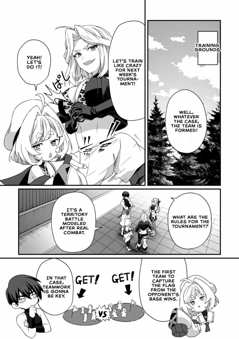 I, the Only Male Knight in a Chastity-Reversed World, Entered the Female Knight Academy and Was Treated as a Hero for Some Reason: Unrivaled in the Harem with My Unequaled Skills Chapter 11.2 - Page 8 in English