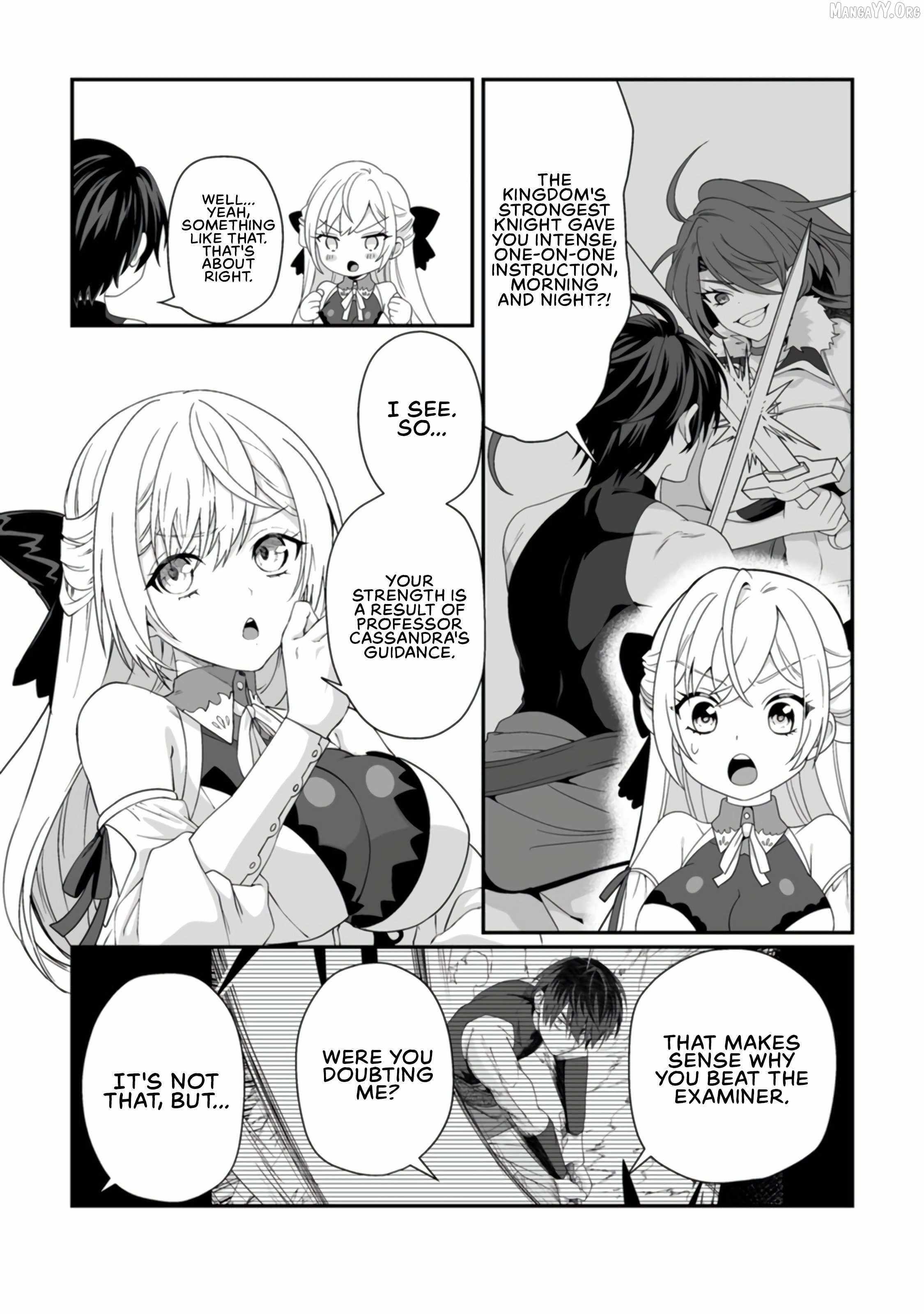 I, the Only Male Knight in a Chastity-Reversed World, Entered the Female Knight Academy and Was Treated as a Hero for Some Reason: Unrivaled in the Harem with My Unequaled Skills Chapter 4 - Page 22 in English