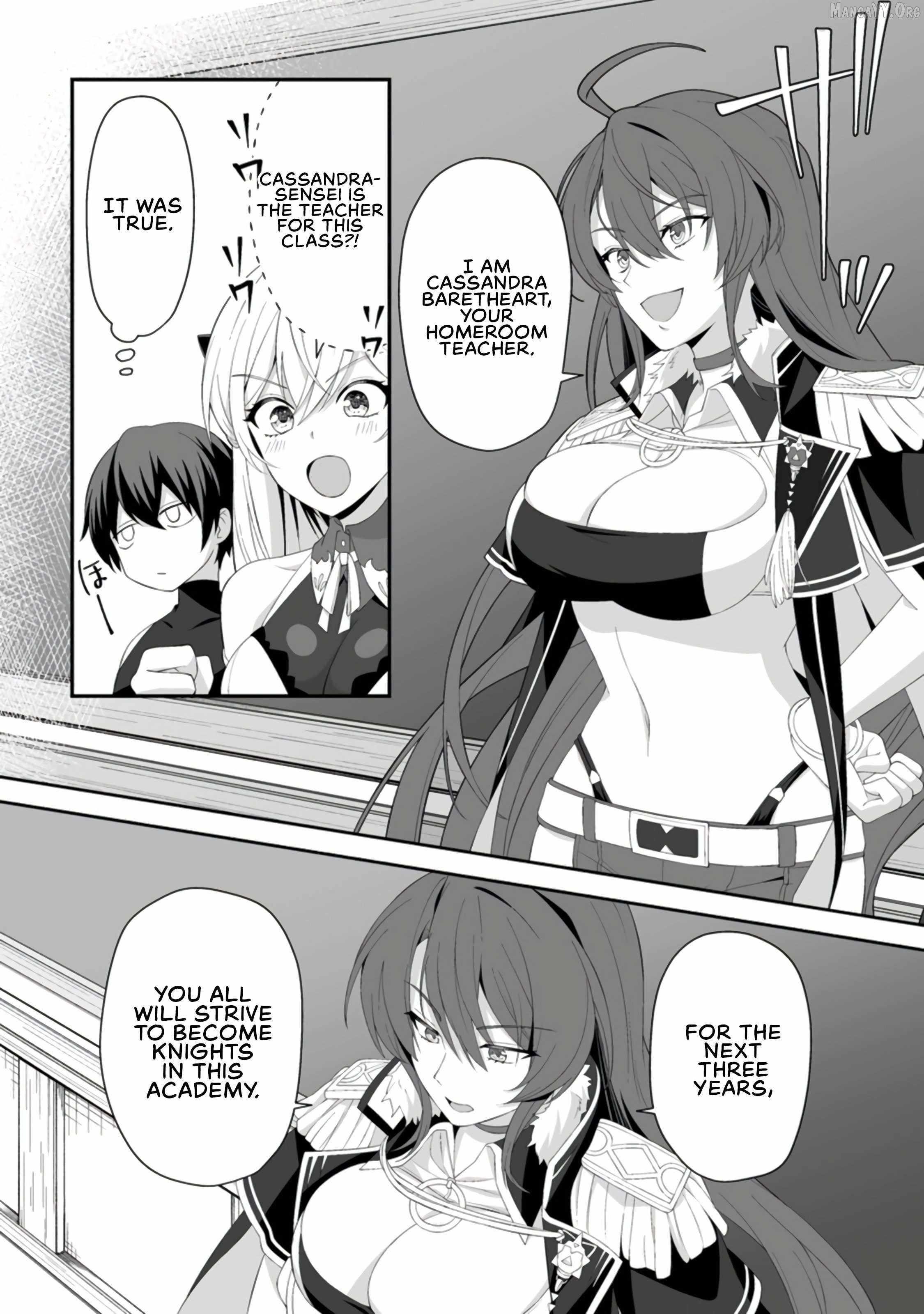 I, the Only Male Knight in a Chastity-Reversed World, Entered the Female Knight Academy and Was Treated as a Hero for Some Reason: Unrivaled in the Harem with My Unequaled Skills Chapter 4 - Page 24 in English