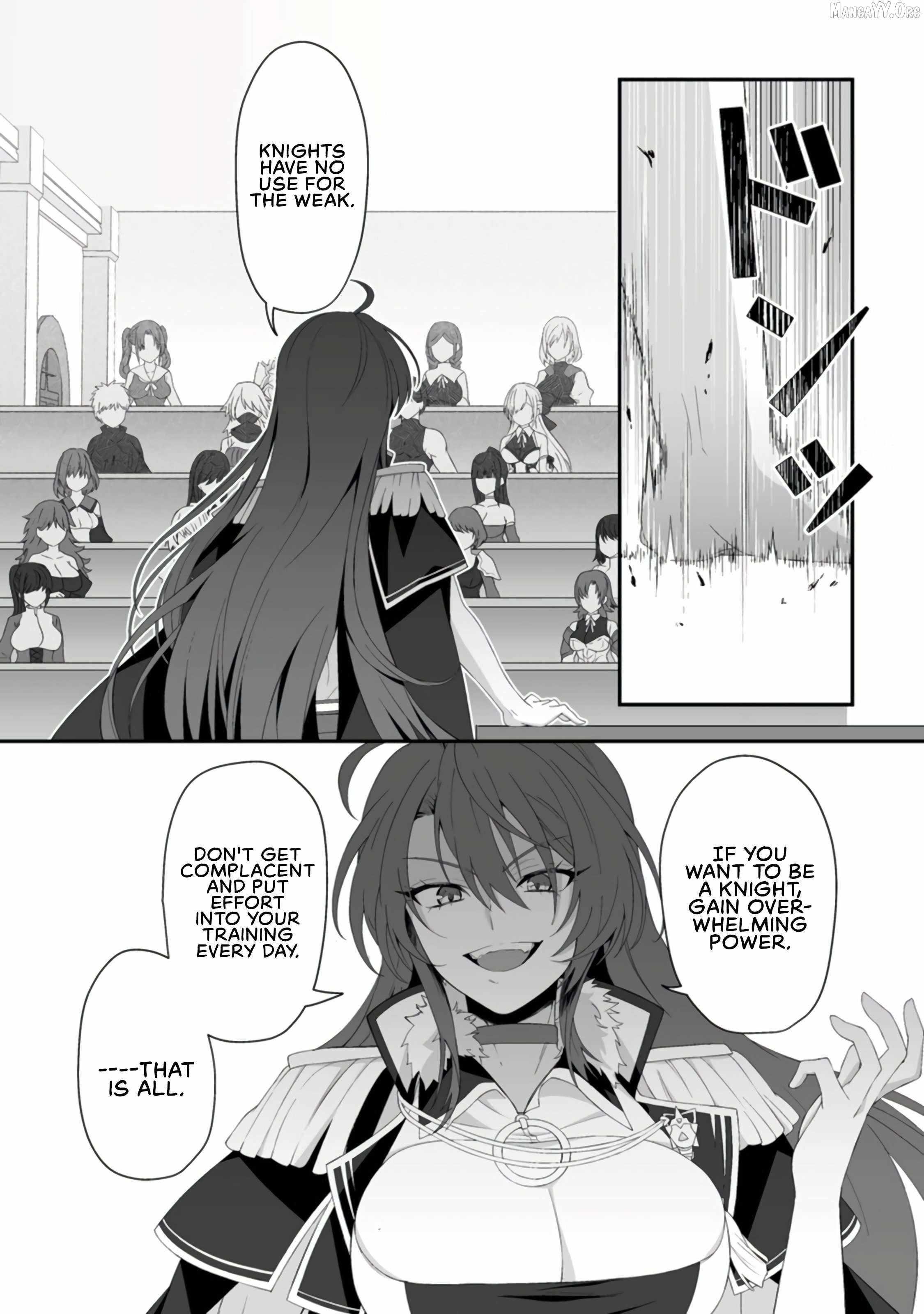 I, the Only Male Knight in a Chastity-Reversed World, Entered the Female Knight Academy and Was Treated as a Hero for Some Reason: Unrivaled in the Harem with My Unequaled Skills Chapter 4 - Page 26 in English