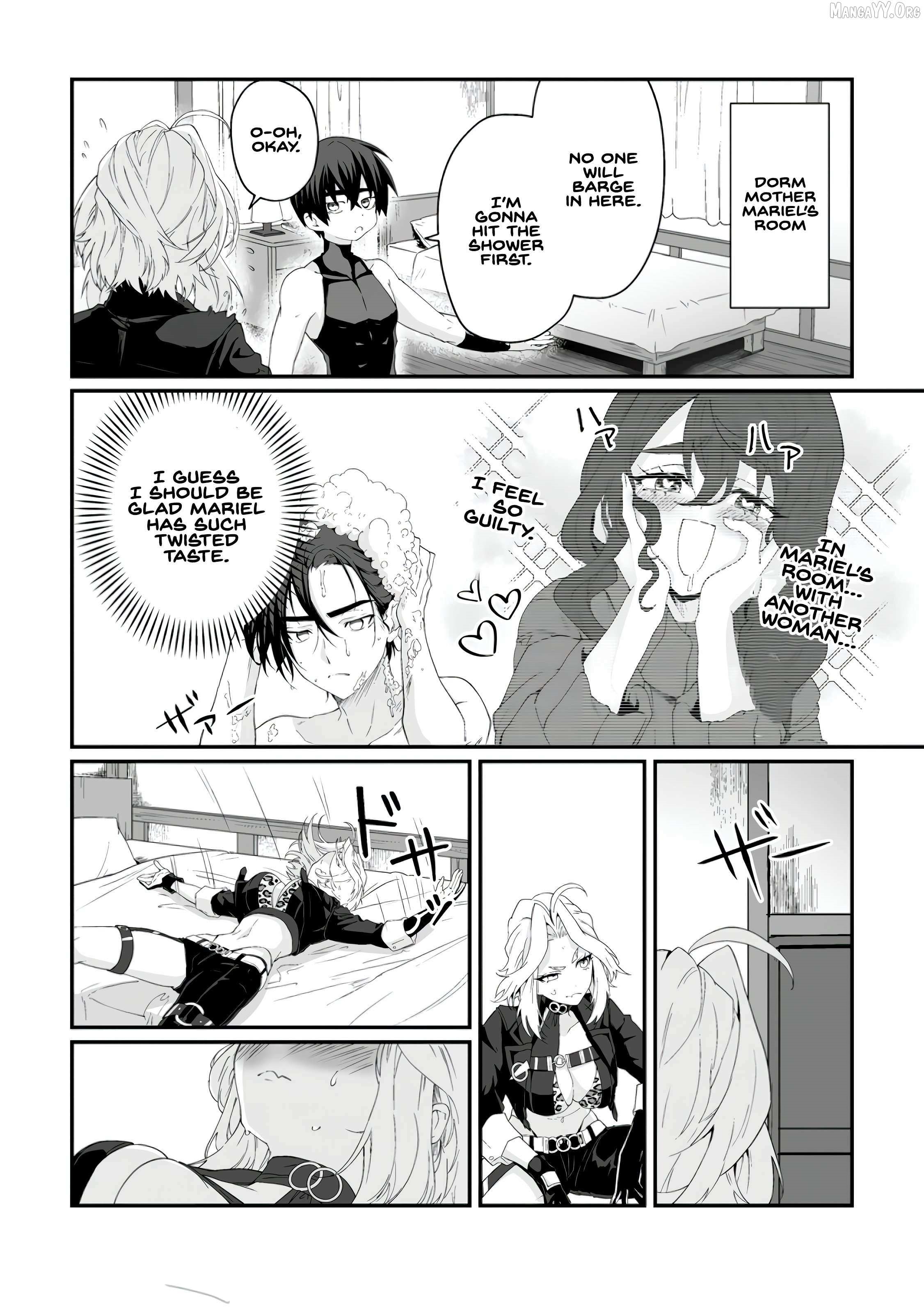 I, the Only Male Knight in a Chastity-Reversed World, Entered the Female Knight Academy and Was Treated as a Hero for Some Reason: Unrivaled in the Harem with My Unequaled Skills Chapter 6.2 - Page 4 in English