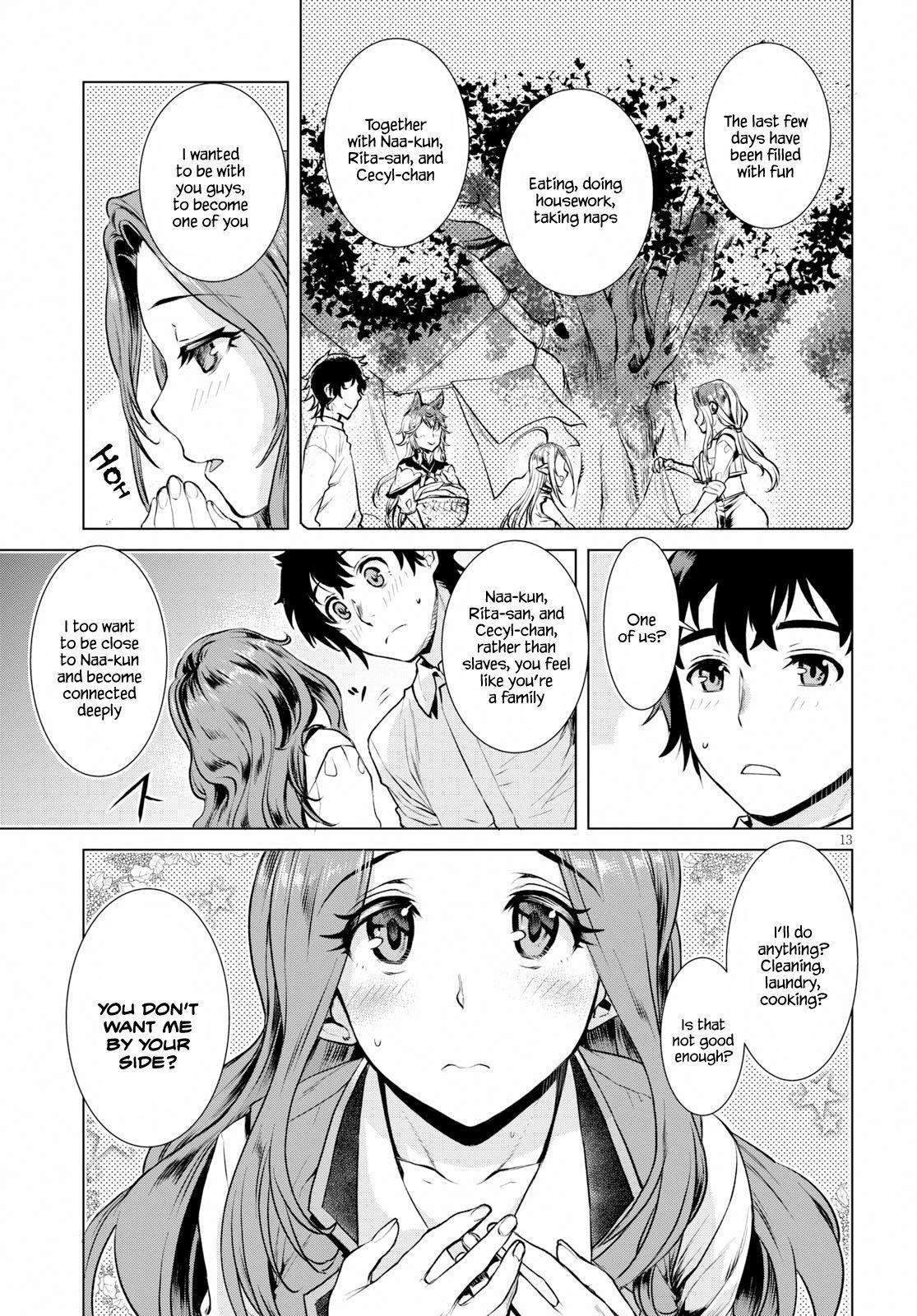 Isekai De Skill Wo Kaitai Shitara Cheat Na Yome Ga Zoushoku Shimashita: Gainen Kousa No Structure Chapter 18 - Page 13 in English