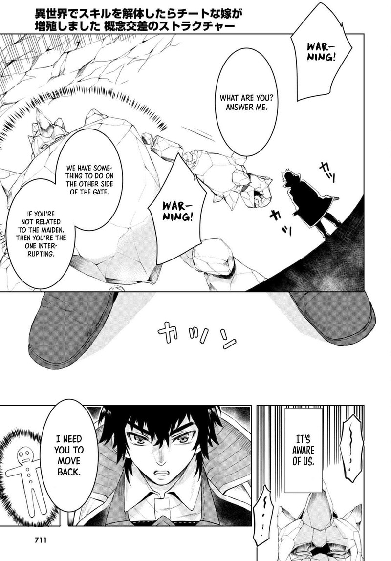 Isekai De Skill Wo Kaitai Shitara Cheat Na Yome Ga Zoushoku Shimashita: Gainen Kousa No Structure Chapter 49 - Page 7 in English
