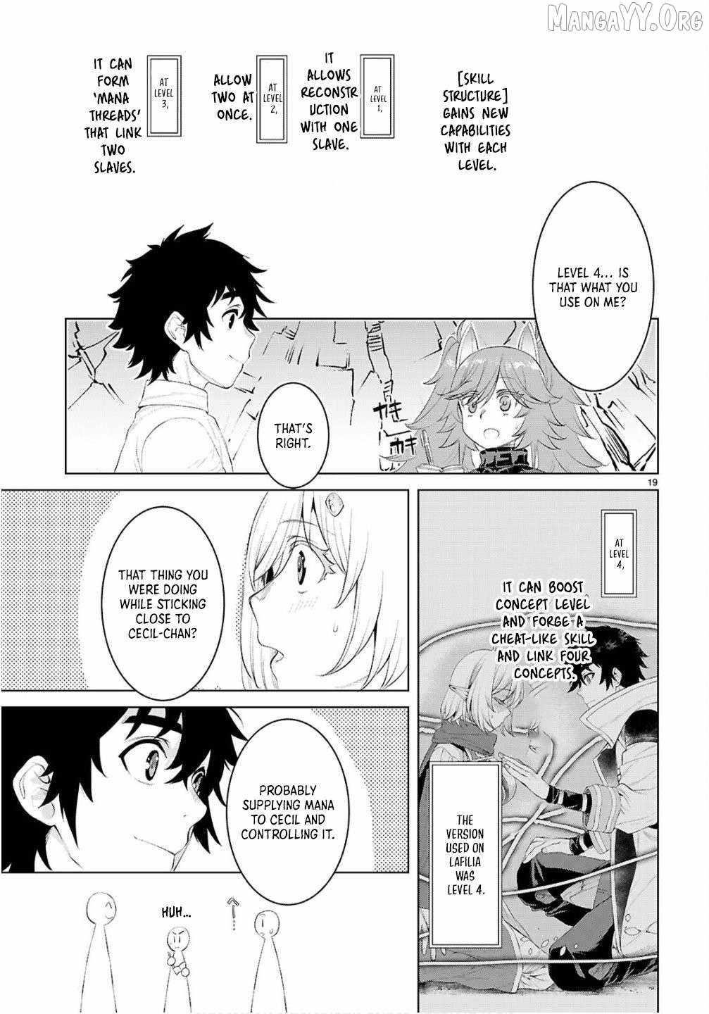 Isekai De Skill Wo Kaitai Shitara Cheat Na Yome Ga Zoushoku Shimashita: Gainen Kousa No Structure Chapter 82 - Page 19 in English