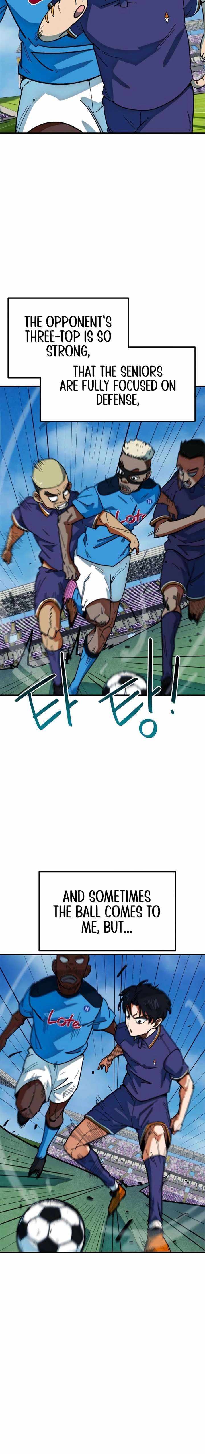 I’m Mistaken for a Soccer Genius Chapter 59 - Page 14 in English
