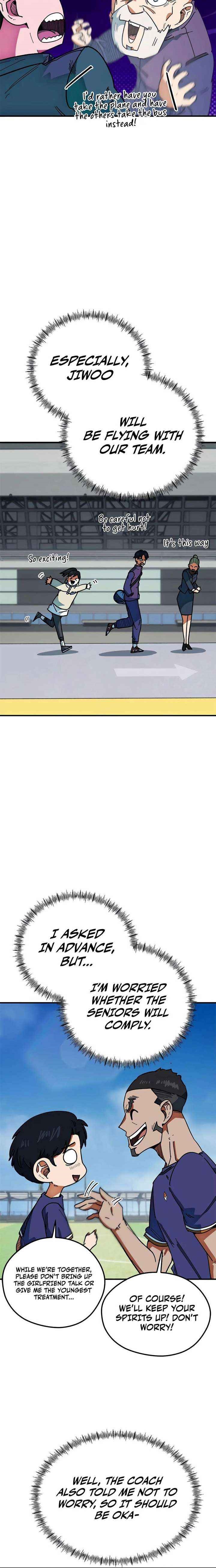 I’m Mistaken for a Soccer Genius Chapter 60 - Page 22 in English